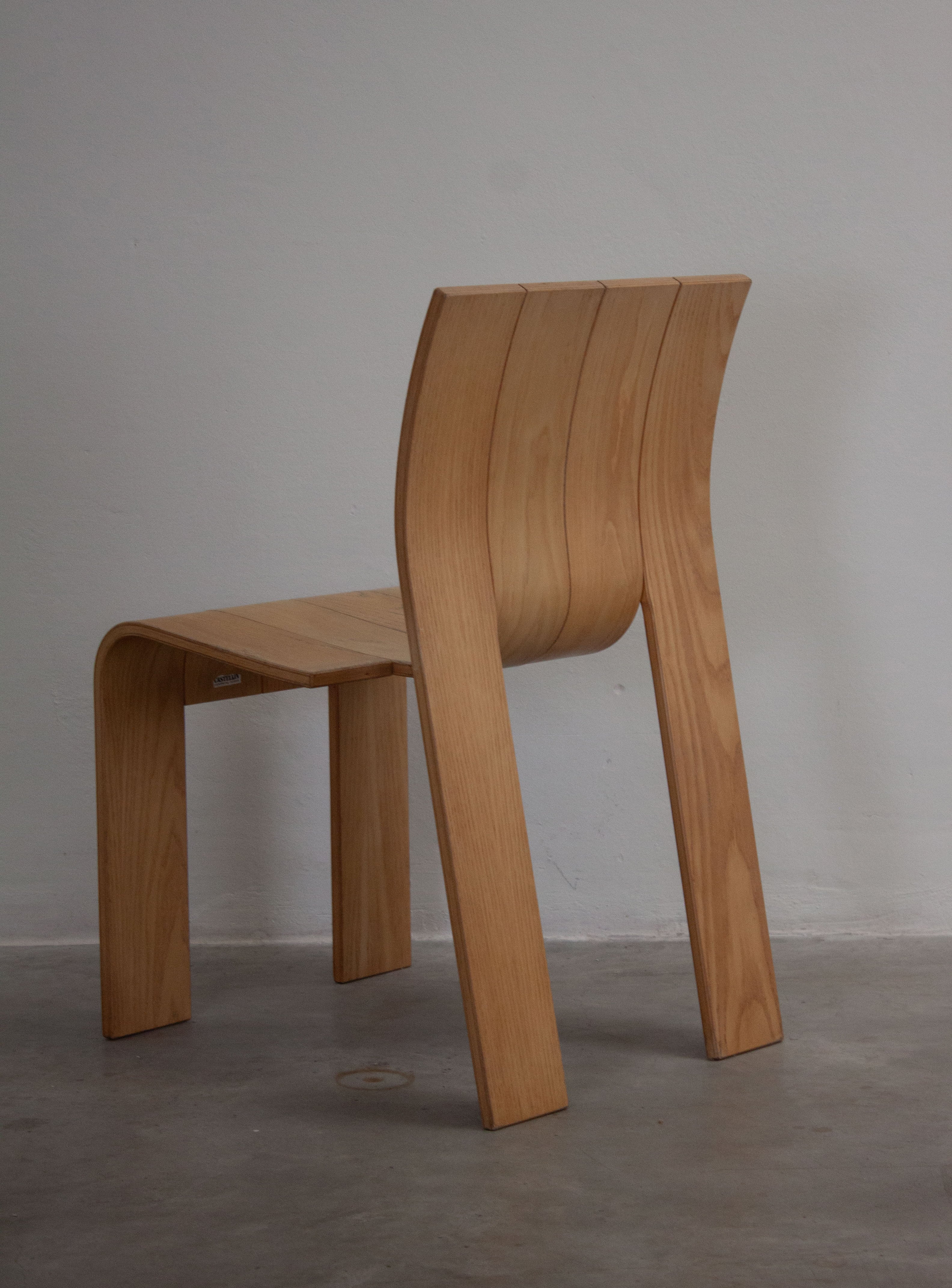 Castelijn Strip Chairs by Gijs Bakker (Set of 4) - Image 18