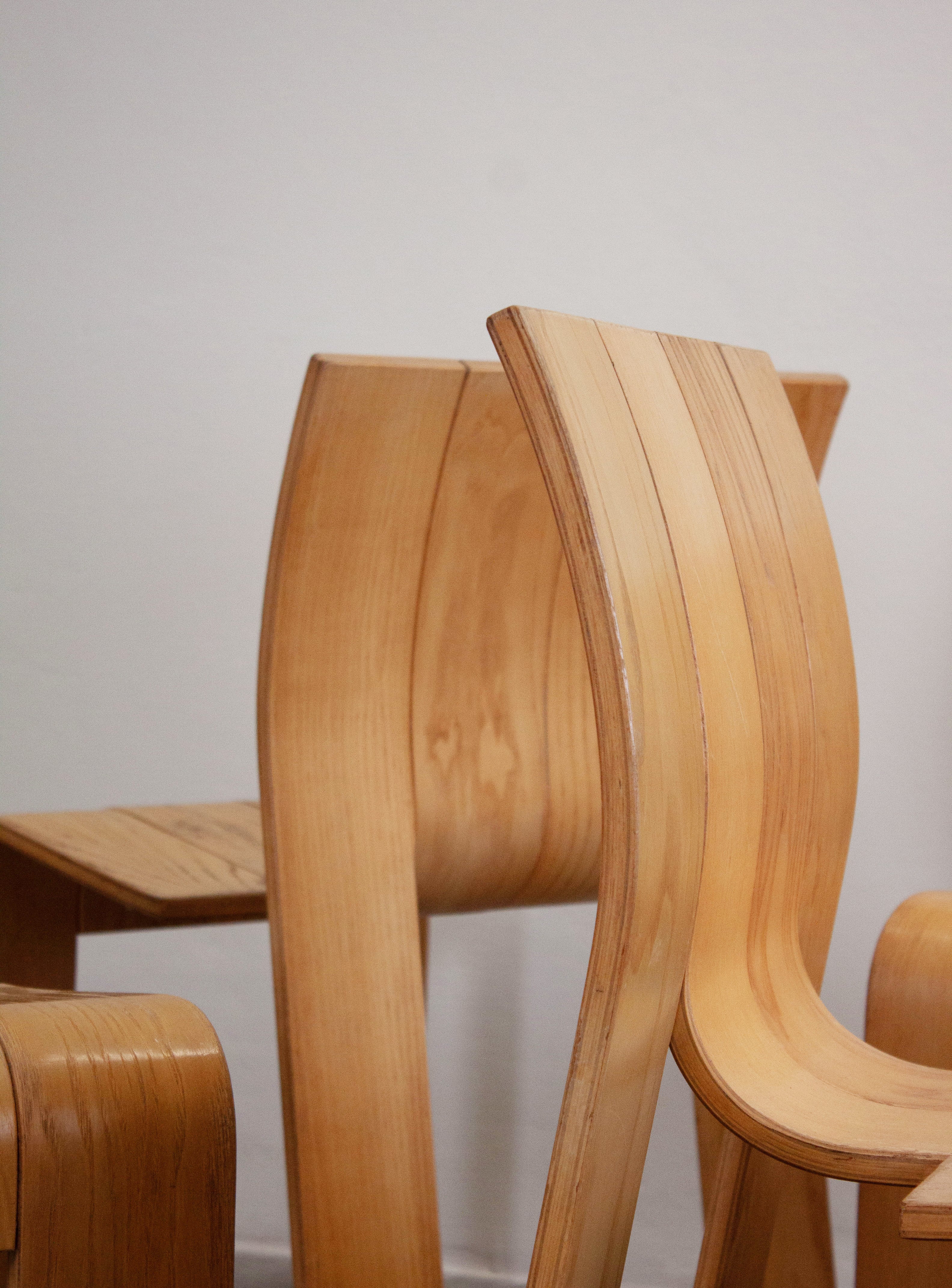 Castelijn Strip Chairs by Gijs Bakker (Set of 4) - Image 5