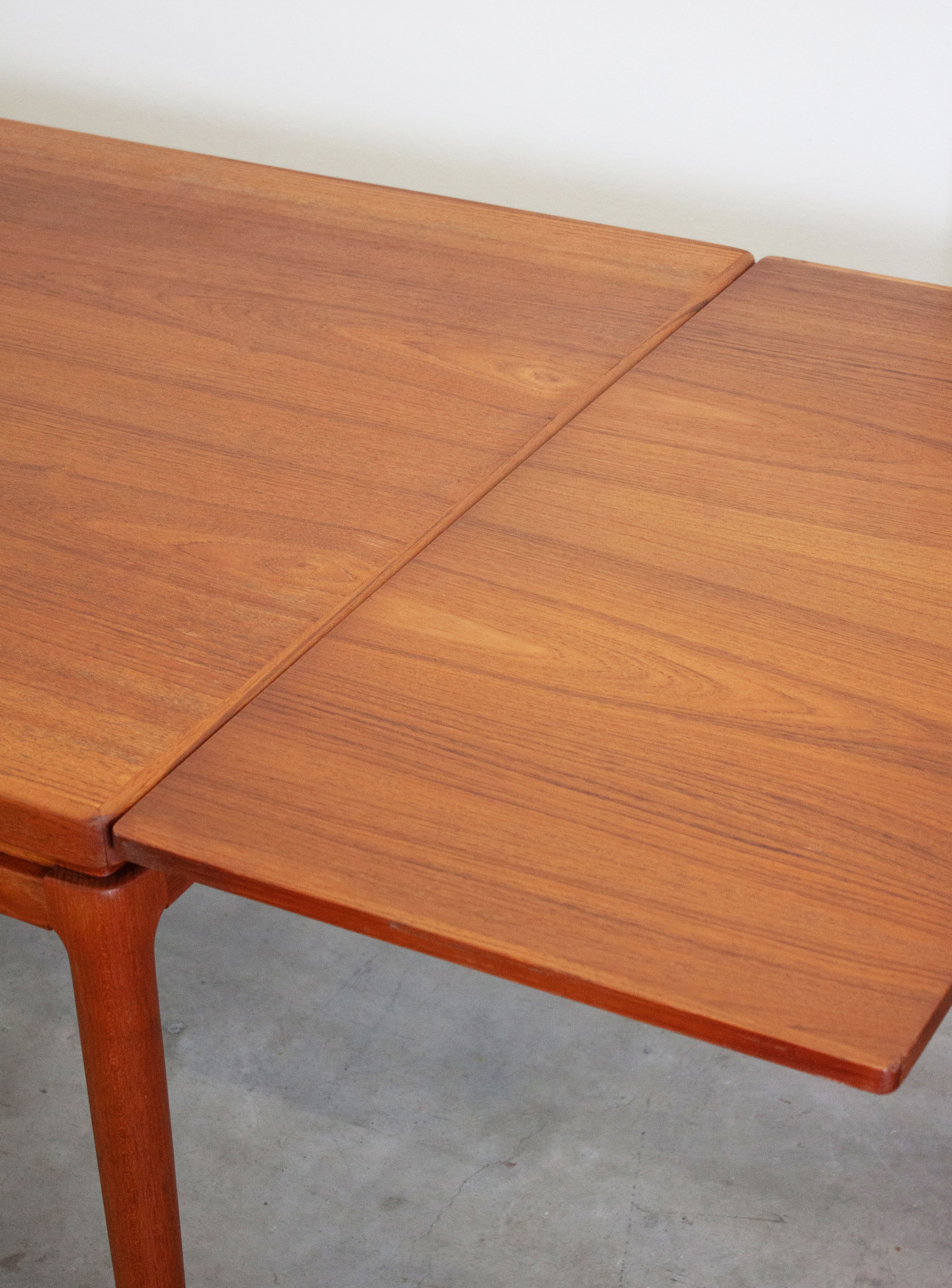 Christian Linneberg Double Extending Dining Table by Johannes Andersen (Teak) - Image 16