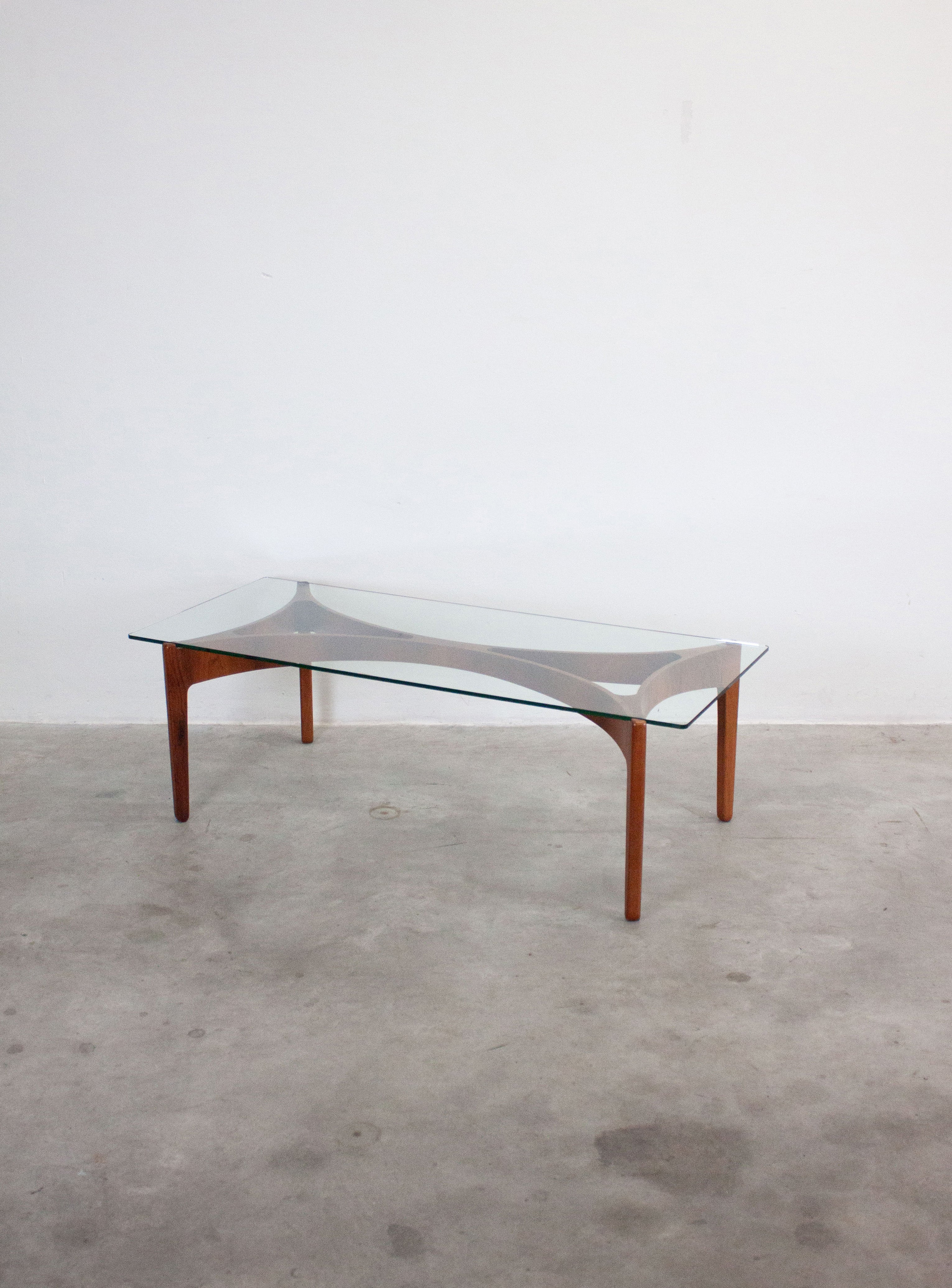 Christian Linneberg Rosewood Coffee Table by Sven Ellekaer - Image 13