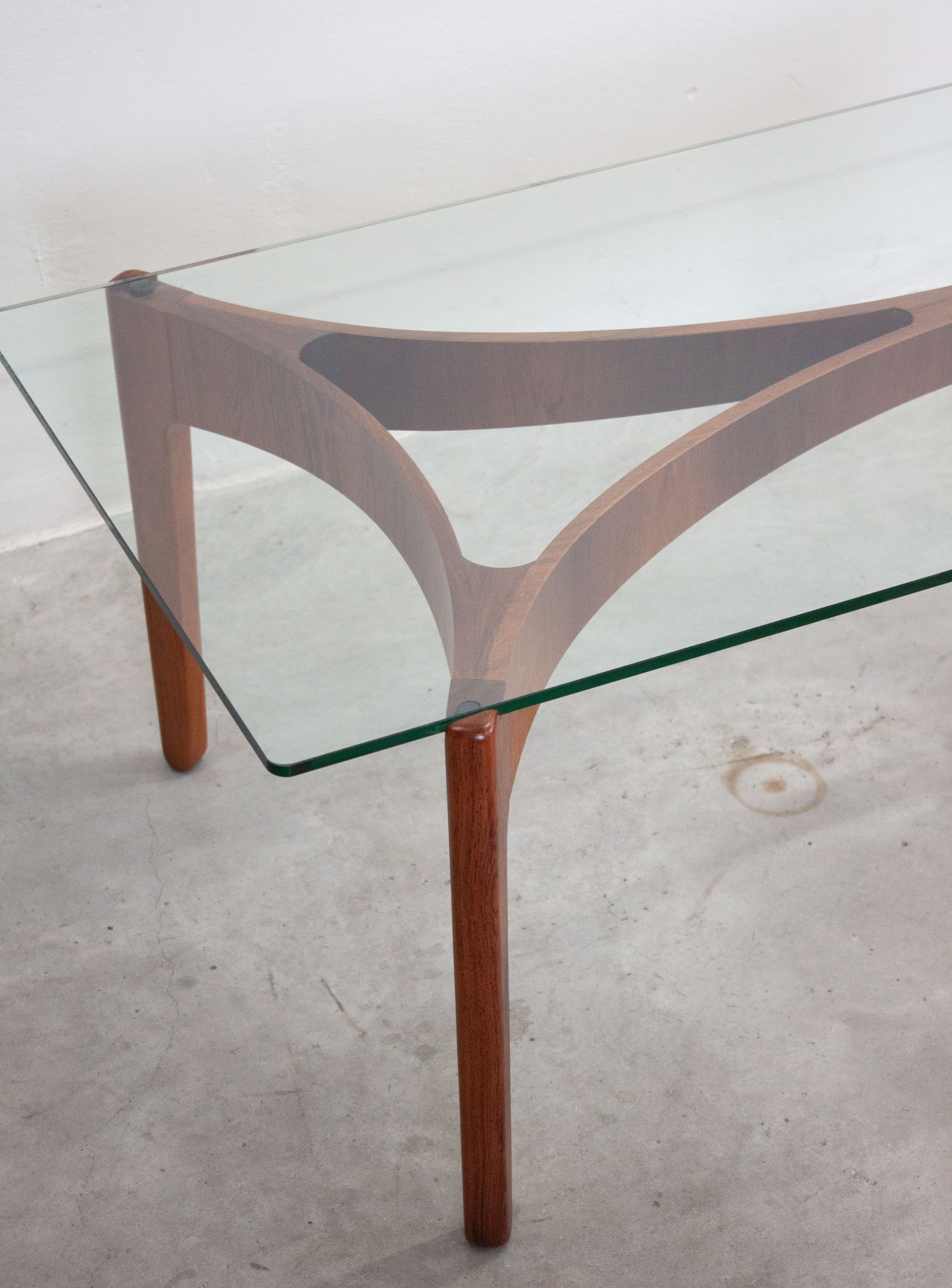 Christian Linneberg Rosewood Coffee Table by Sven Ellekaer - Image 16