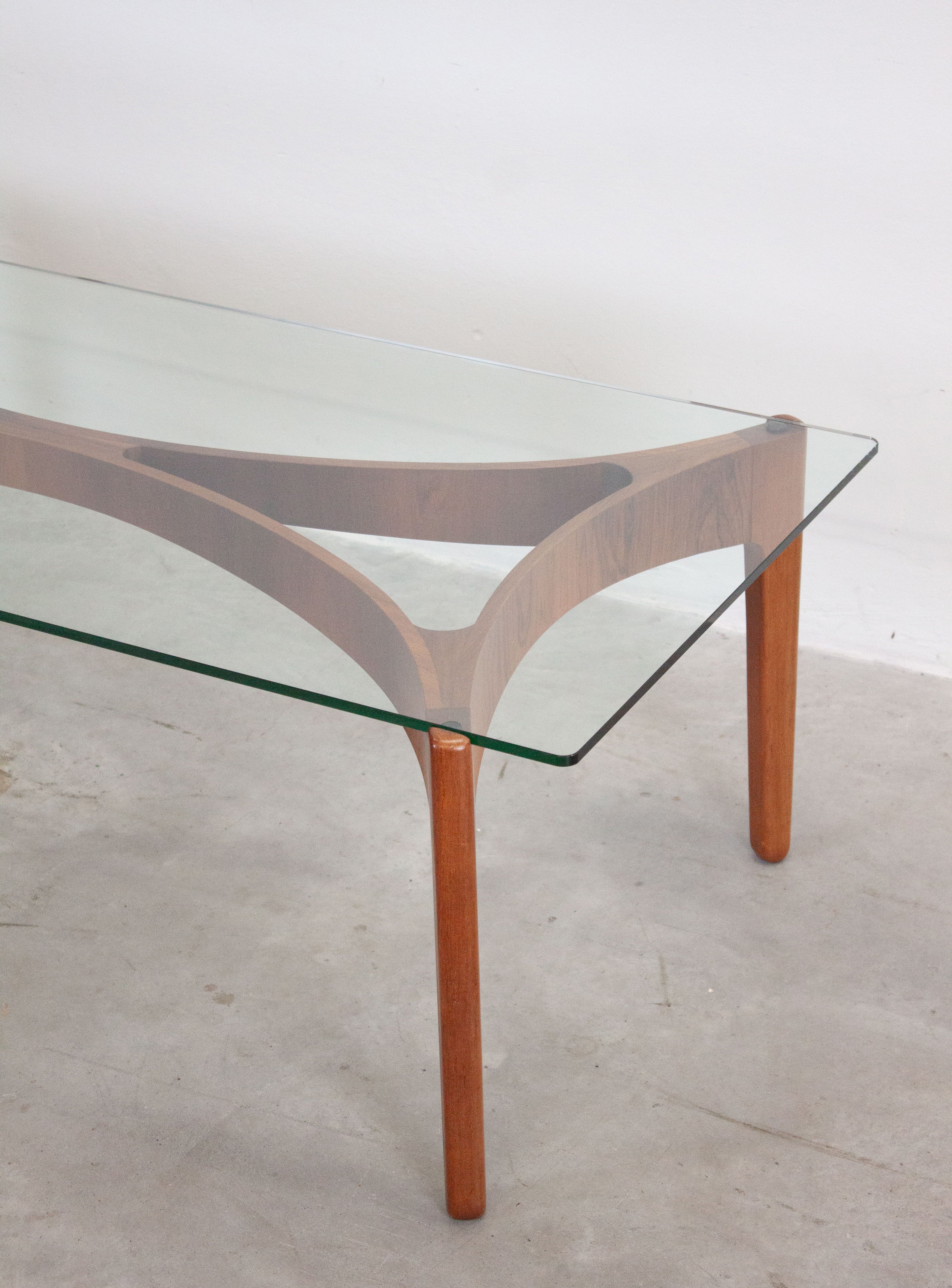 Christian Linneberg Rosewood Coffee Table by Sven Ellekaer - Image 22