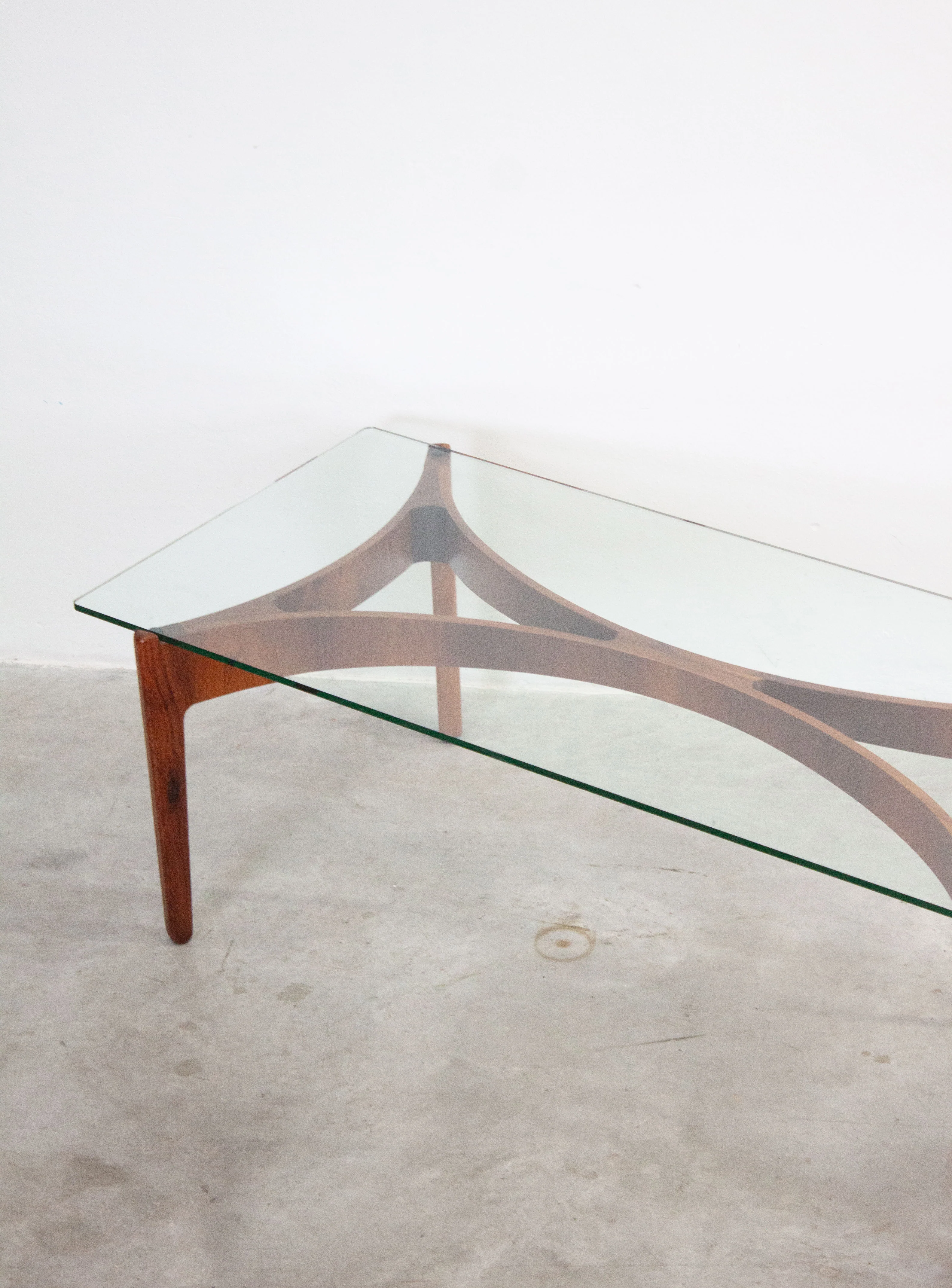 Christian Linneberg Rosewood Coffee Table by Sven Ellekaer - Image 4