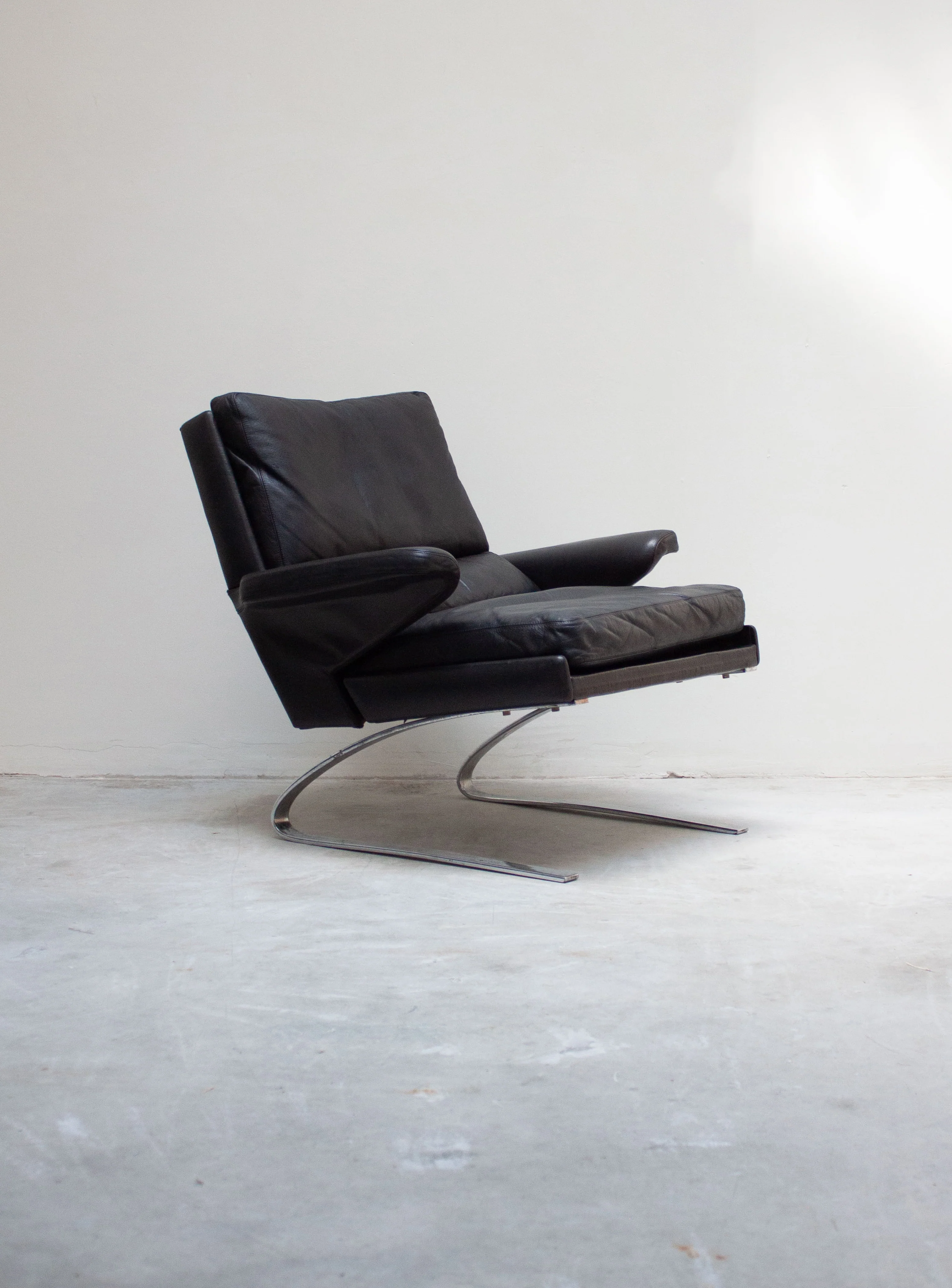 COR Swing Lounge Chair by Reinhold Adolf and Hans-Jürgen Schräpfer (Black) - Image 13