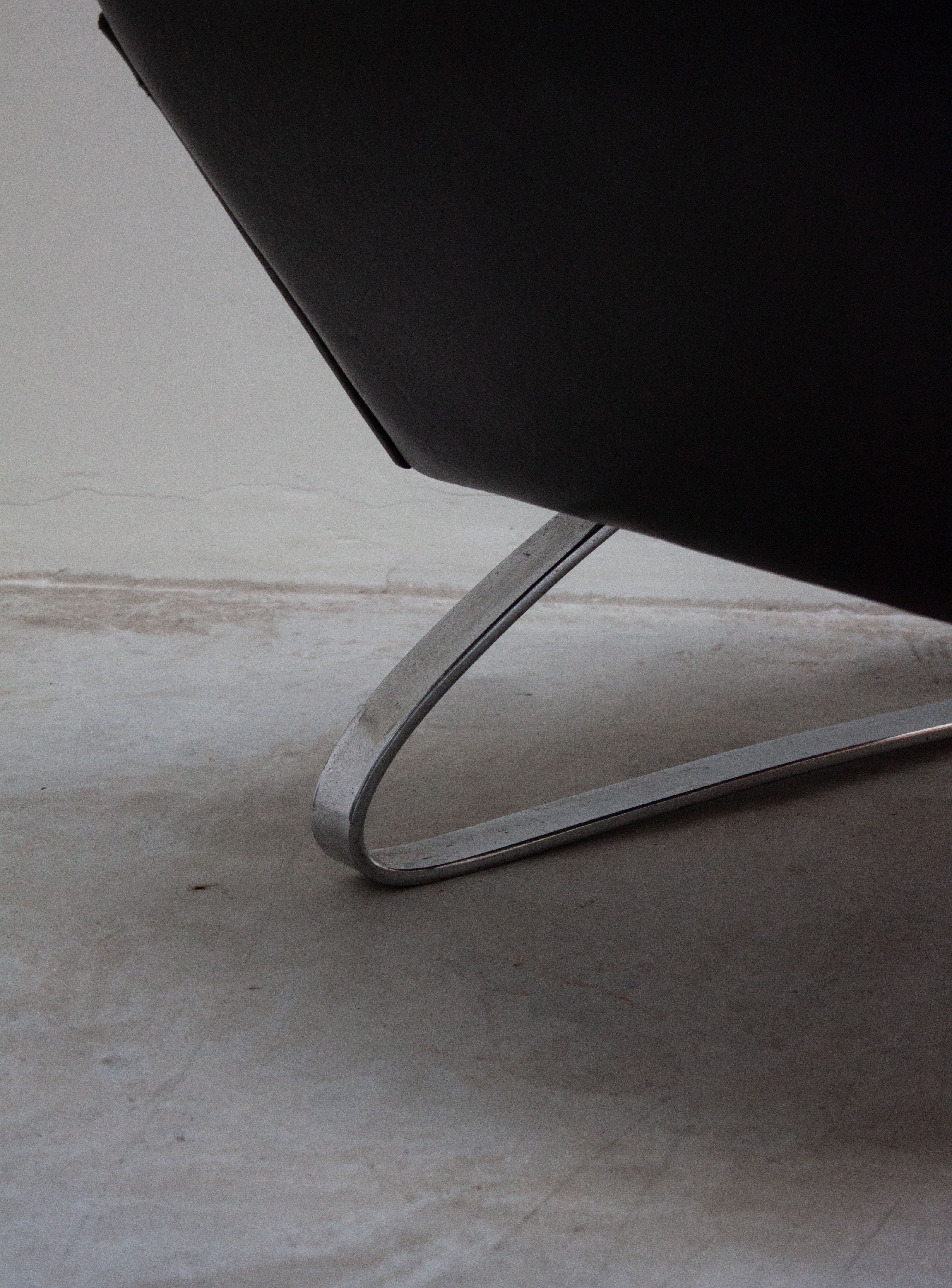 COR Swing Lounge Chair by Reinhold Adolf and Hans-Jürgen Schräpfer (Black) - Image 23