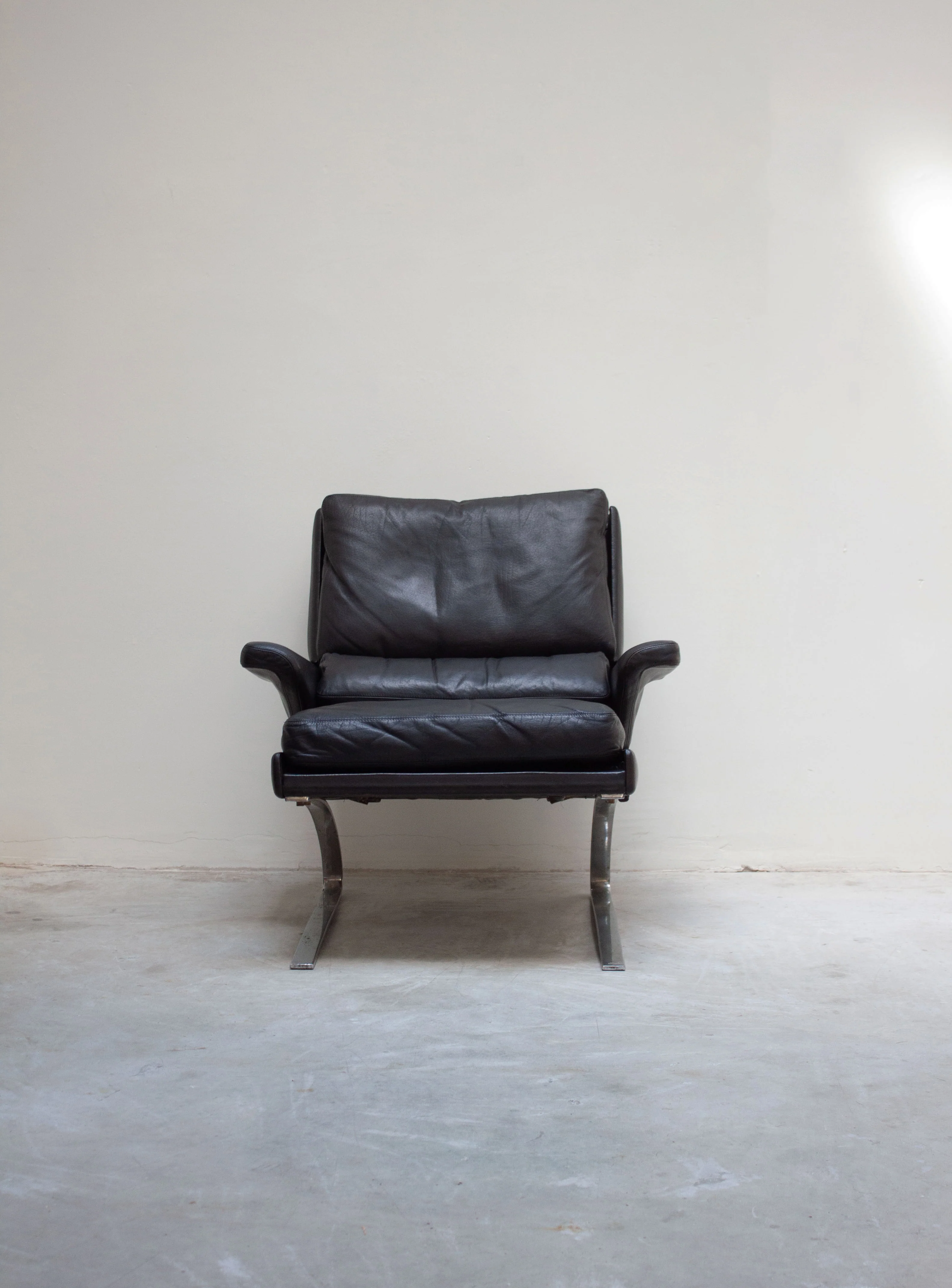 COR Swing Lounge Chair by Reinhold Adolf and Hans-Jürgen Schräpfer (Black) - Image 7