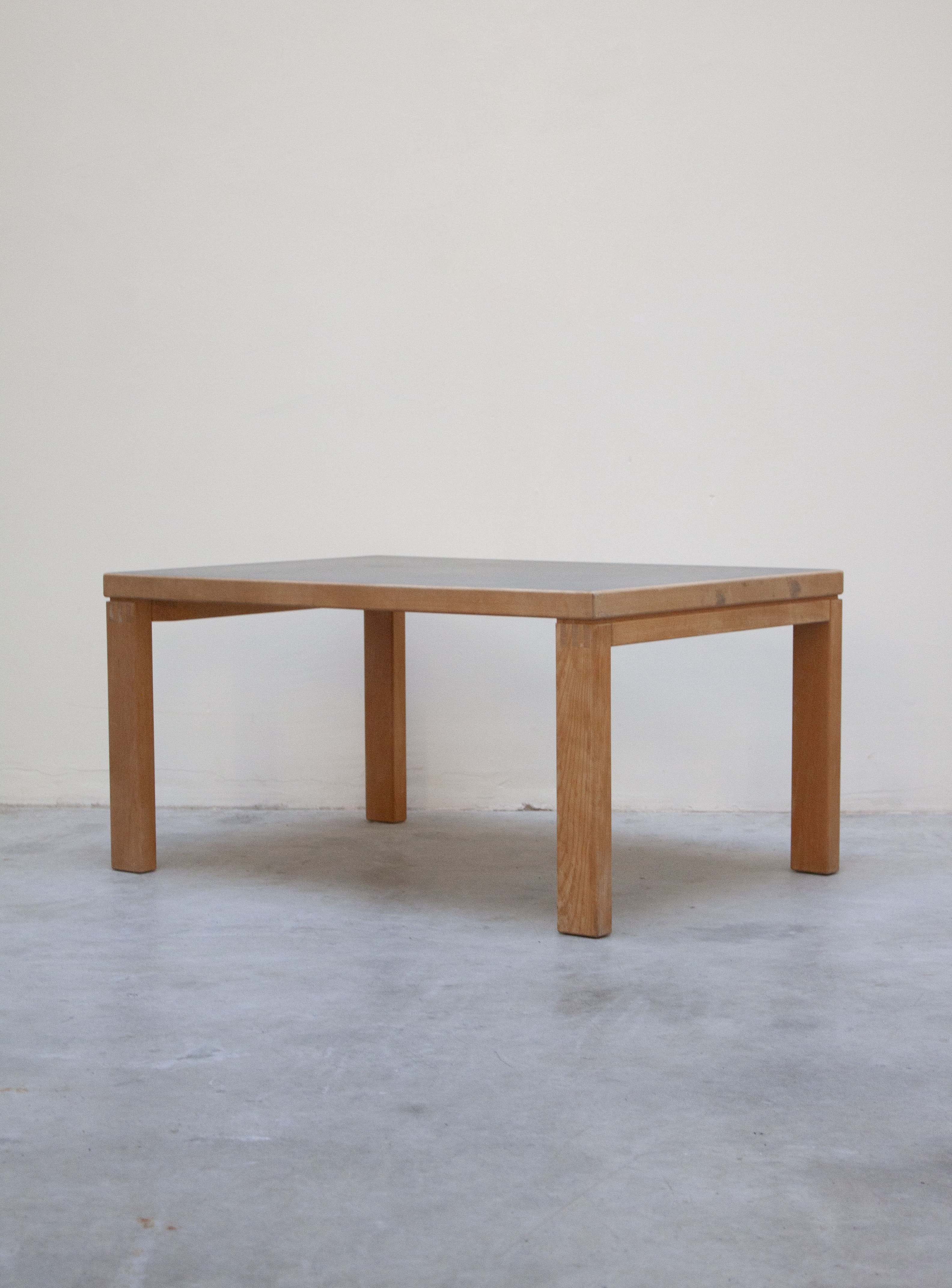 Danish Coffee Table with Grey Linoleum Table Top - Image 12