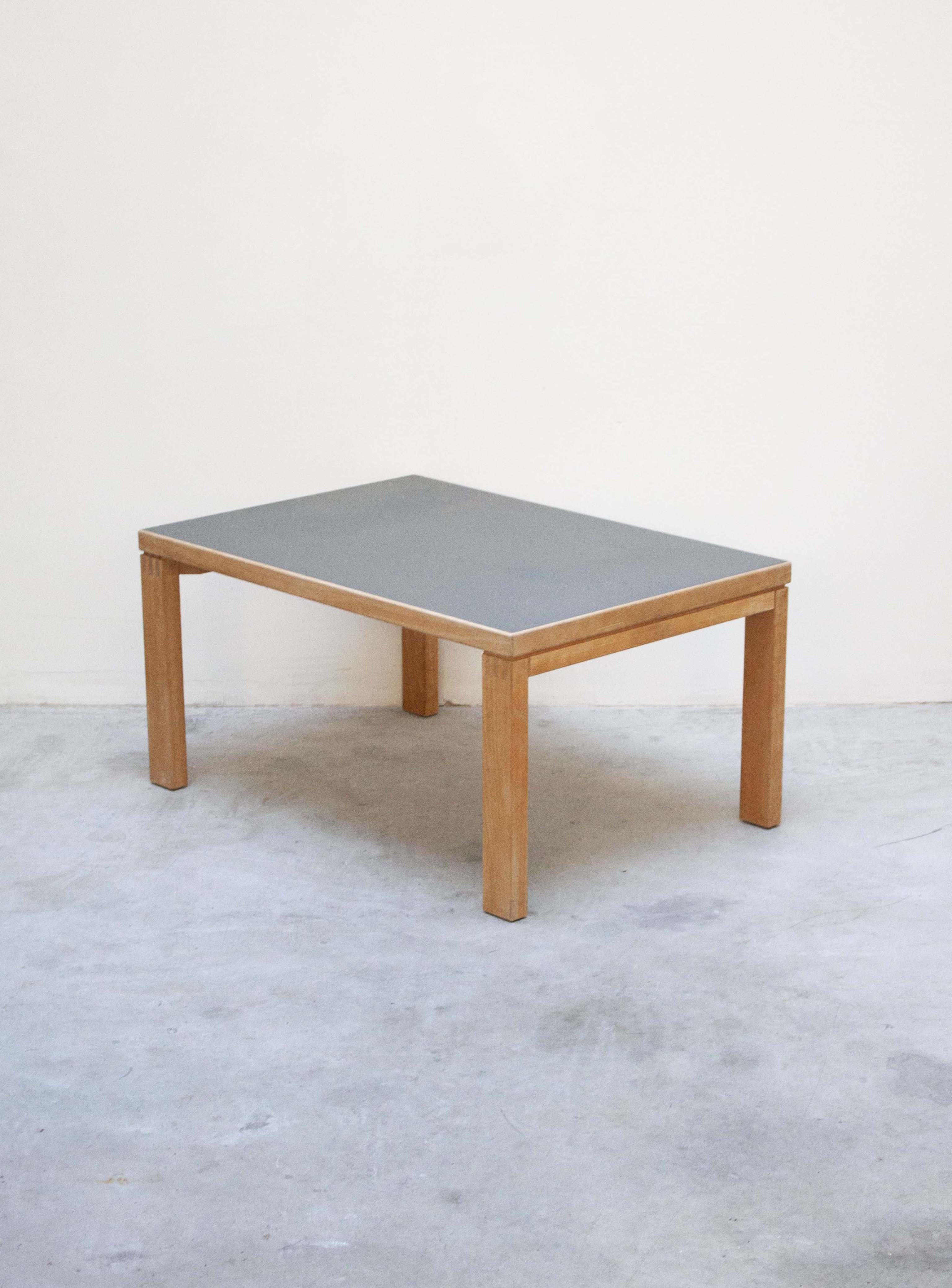Danish Coffee Table with Grey Linoleum Table Top - Image 18