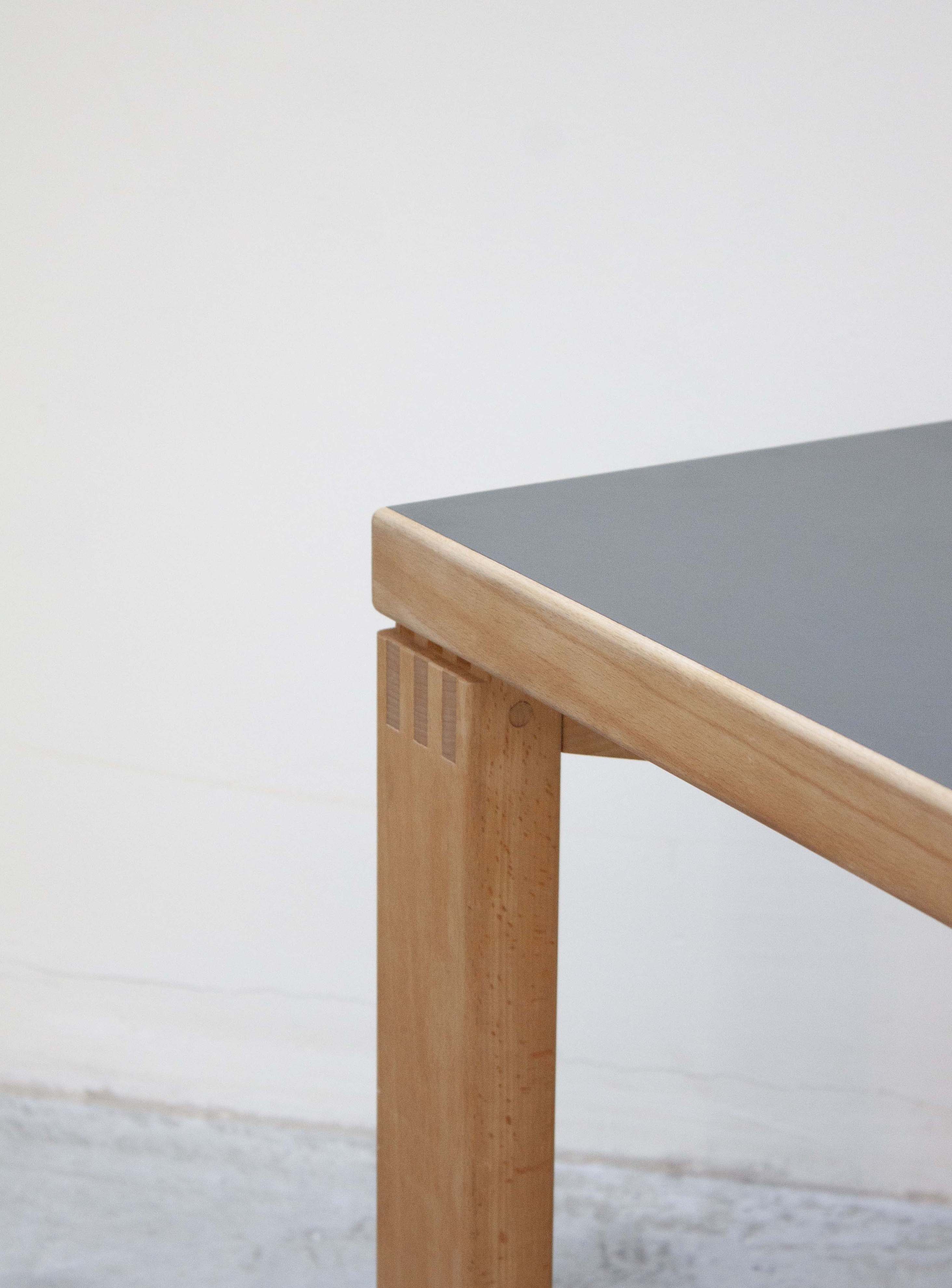Danish Coffee Table with Grey Linoleum Table Top - Image 21
