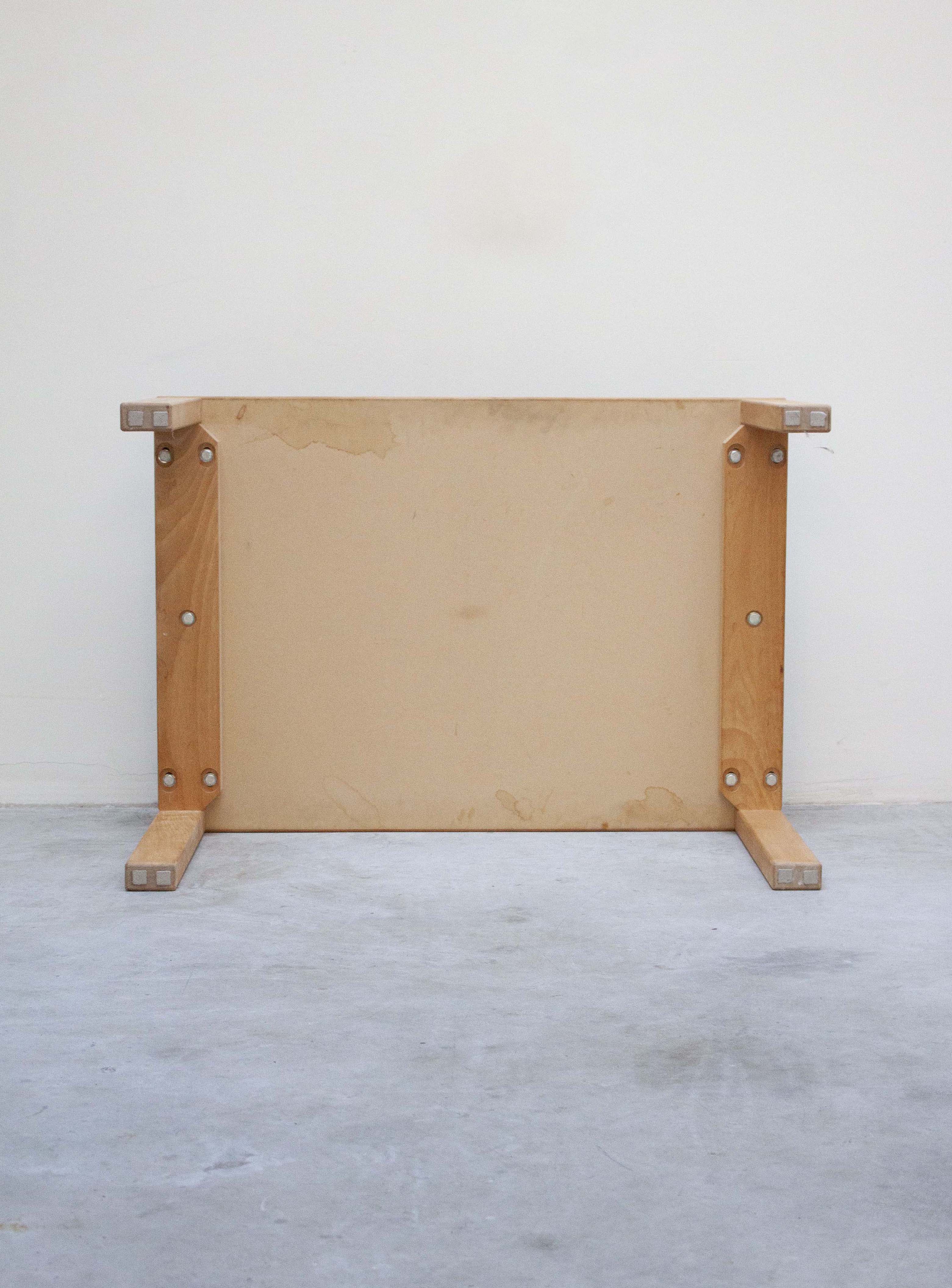 Danish Coffee Table with Grey Linoleum Table Top - Image 23