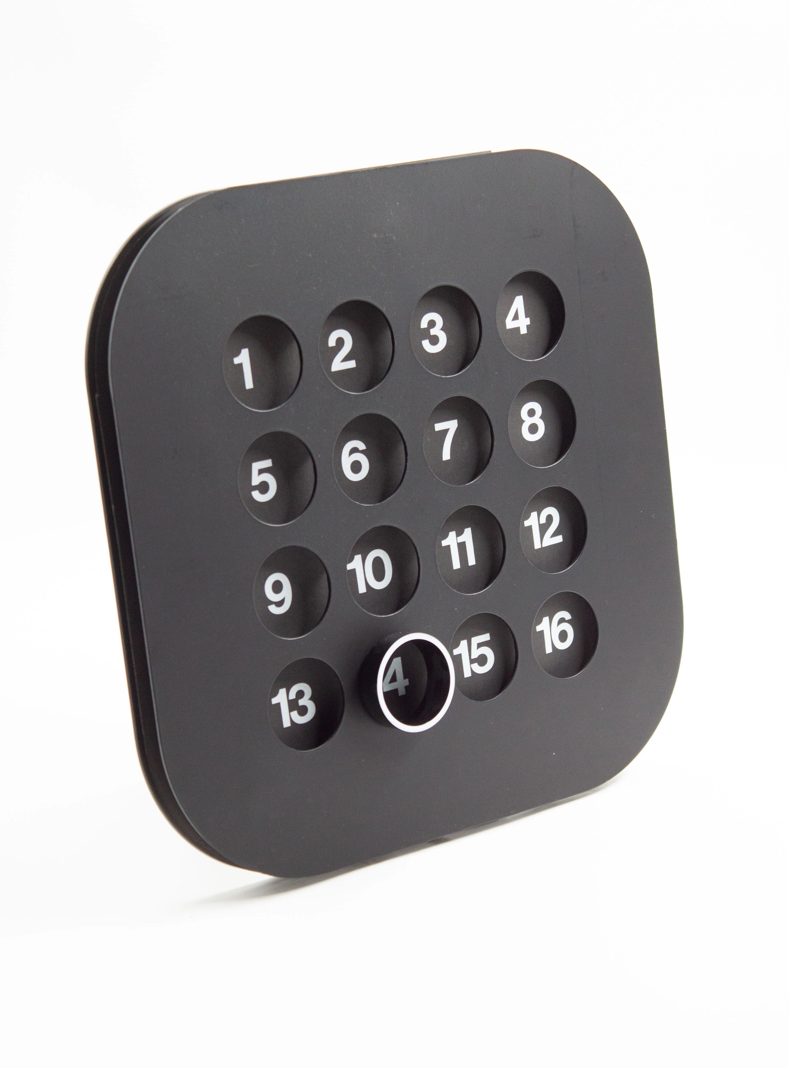 DATA Perpetual Calendar by Renzo Mori (Black) - Image 5