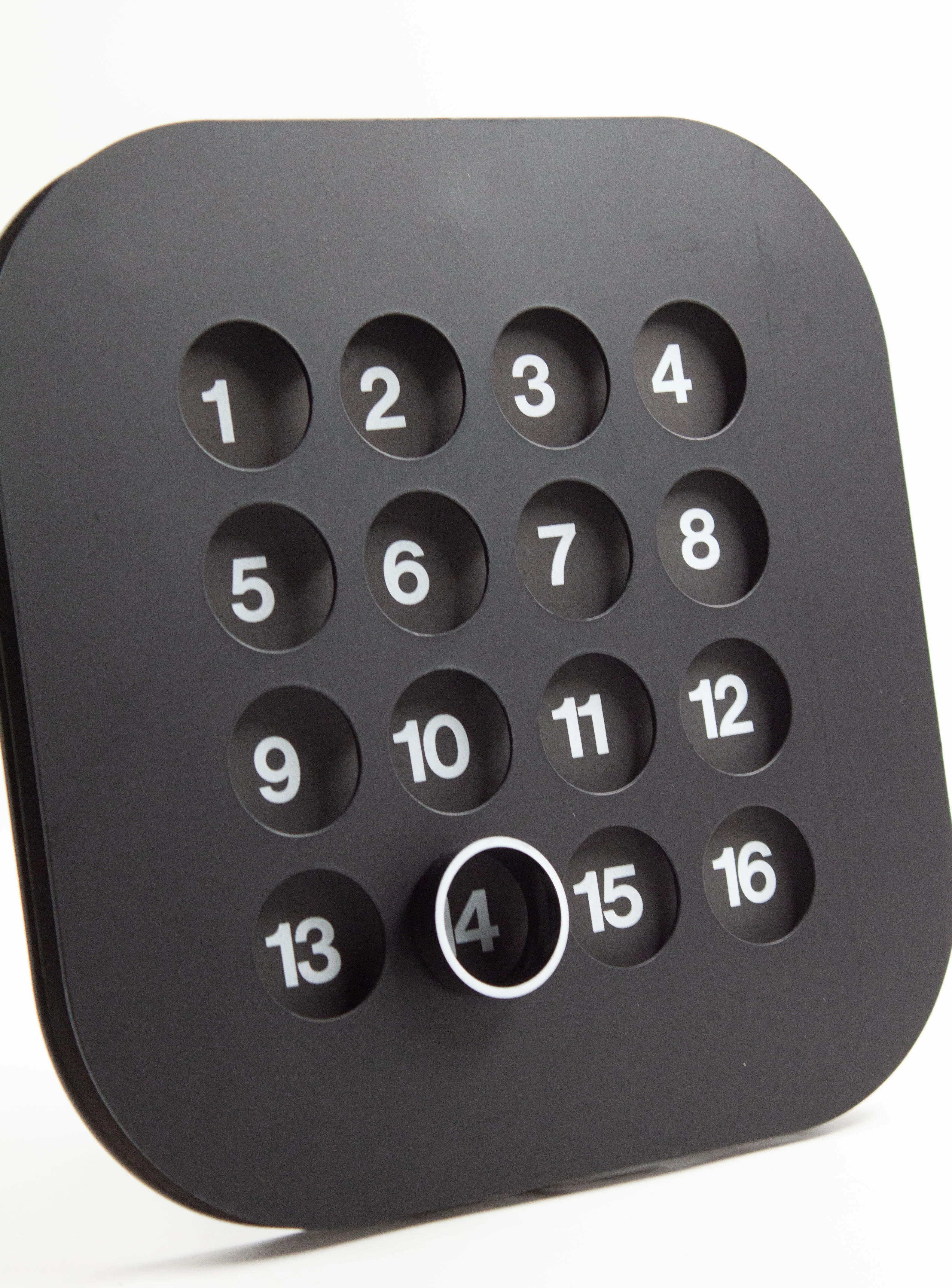 DATA Perpetual Calendar by Renzo Mori (Black) - Image 7