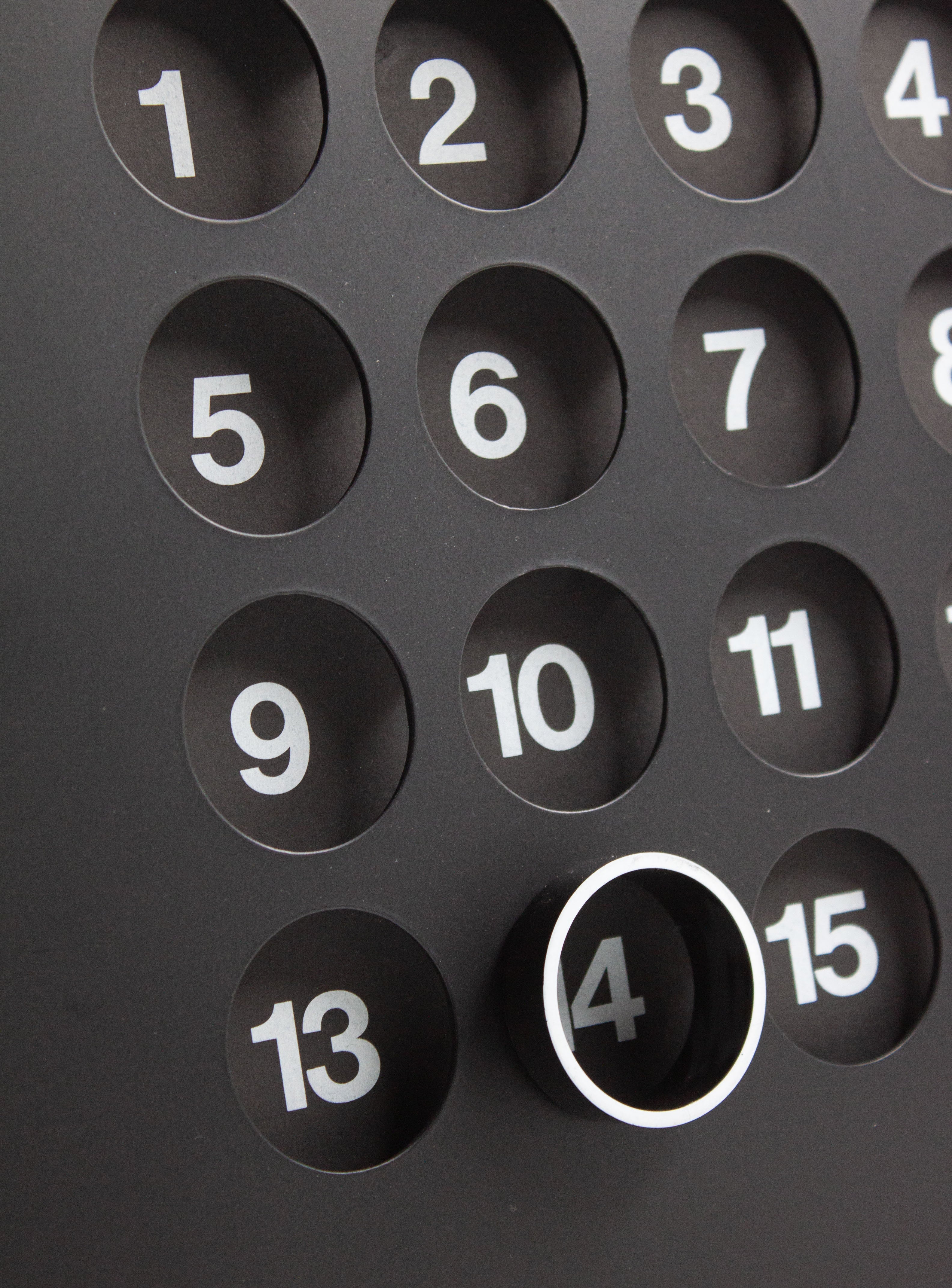 DATA Perpetual Calendar by Renzo Mori (Black) - Image 8