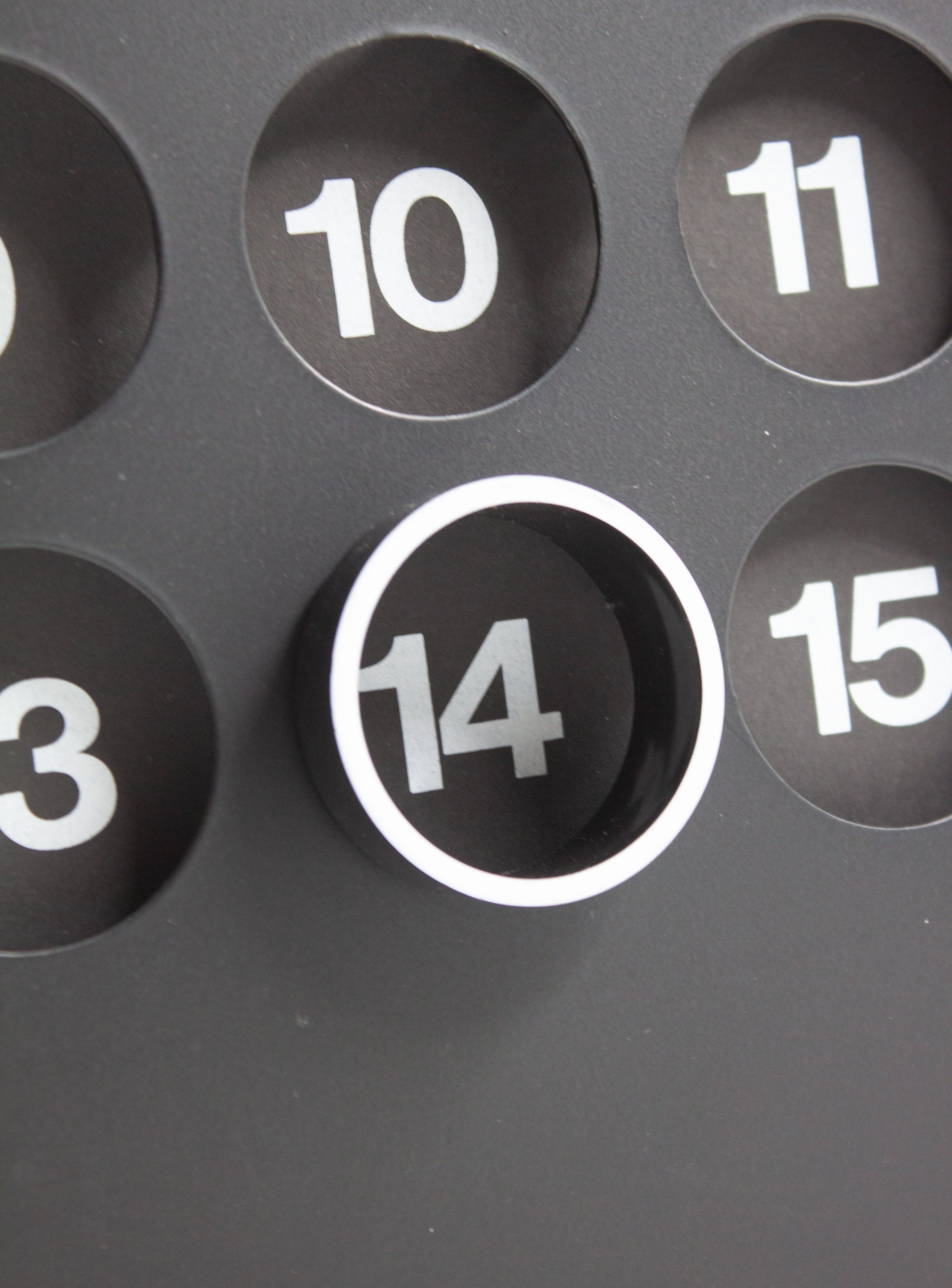 DATA Perpetual Calendar by Renzo Mori (Black) - Image 9
