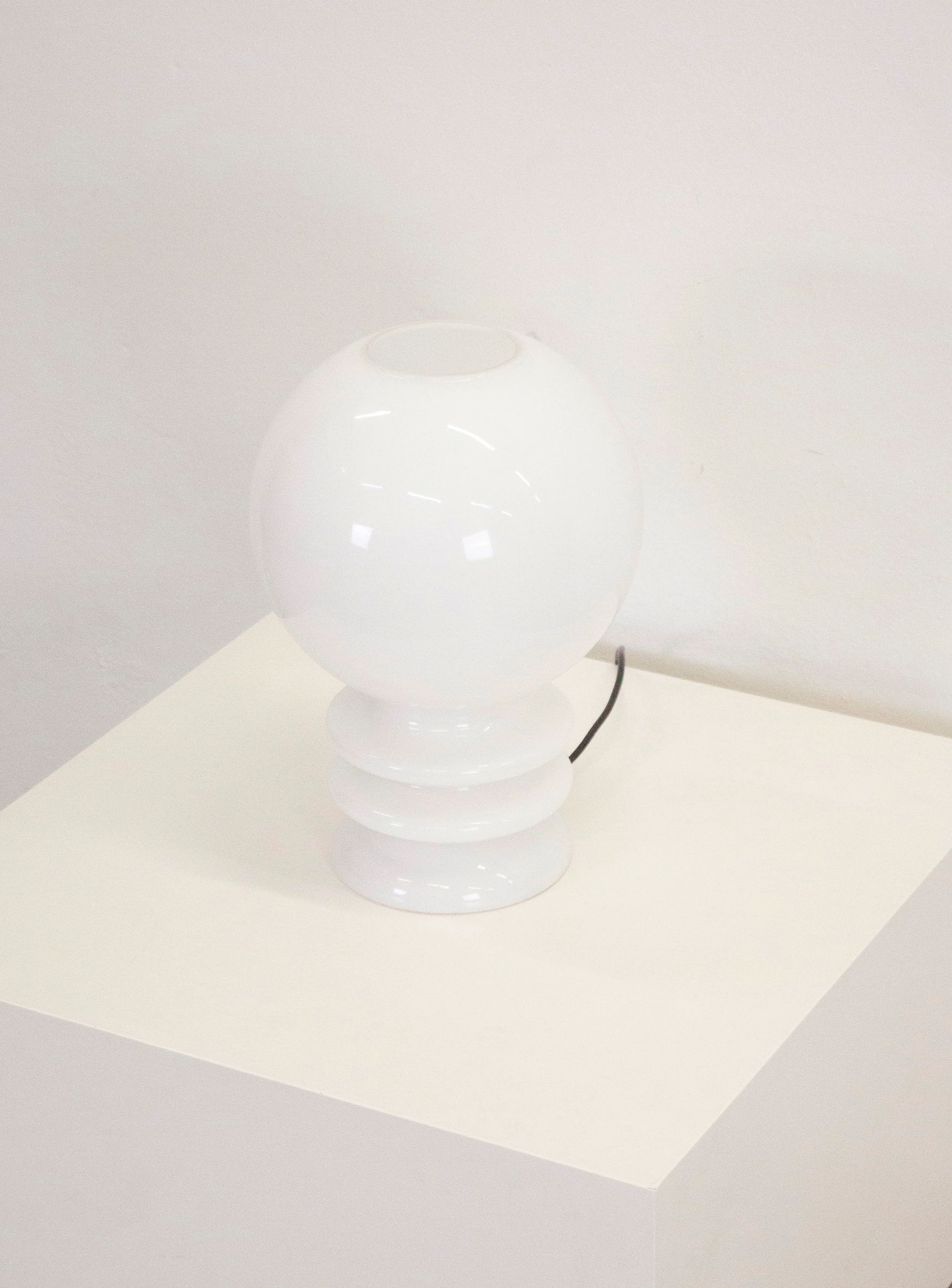 De Rupel Opal Glass Desk Lamp by Herwig & Frank Sterckx (White) - Image 12