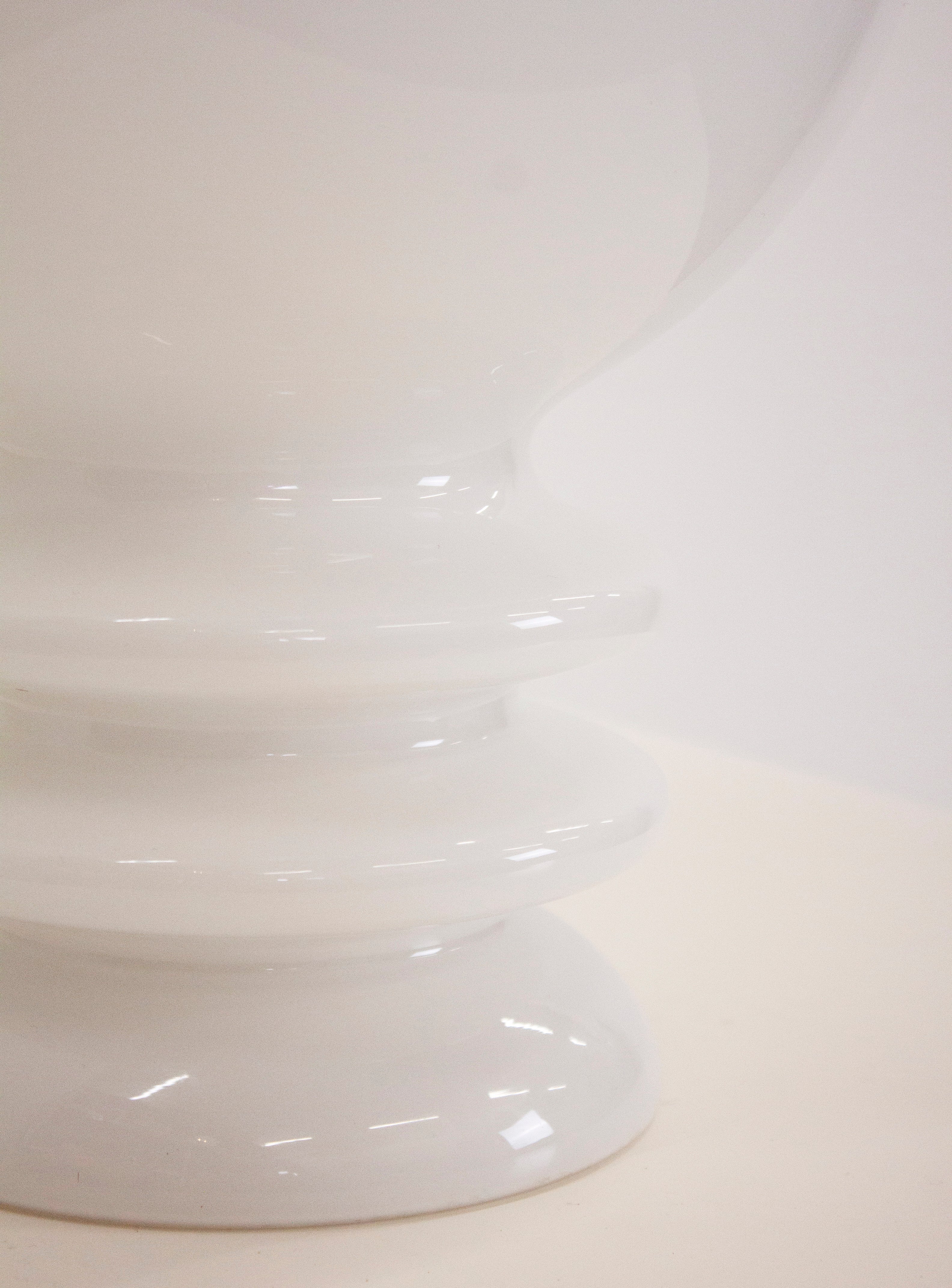 De Rupel Opal Glass Desk Lamp by Herwig & Frank Sterckx (White) - Image 14