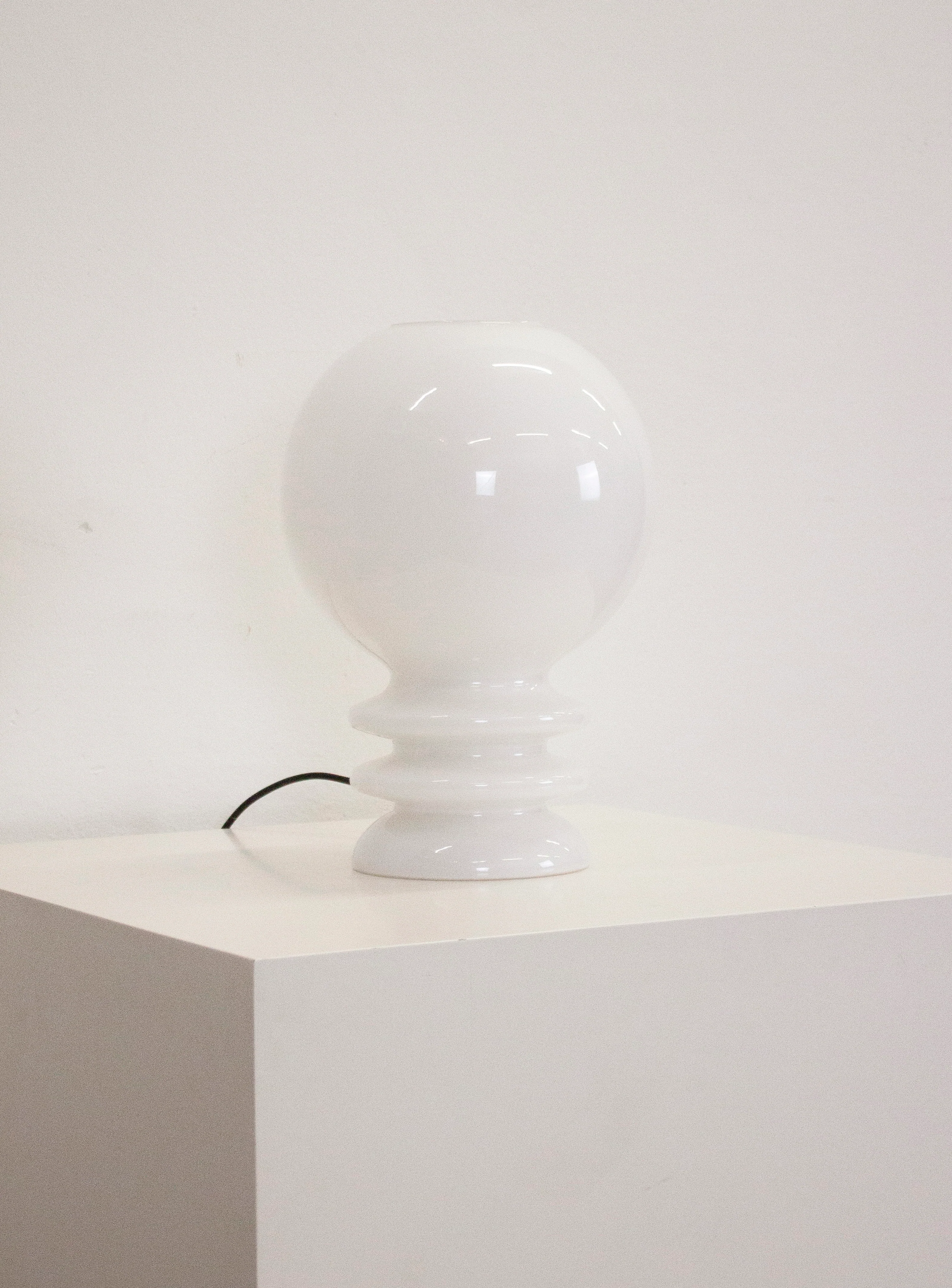 De Rupel Opal Glass Desk Lamp by Herwig & Frank Sterckx (White) - Image 16