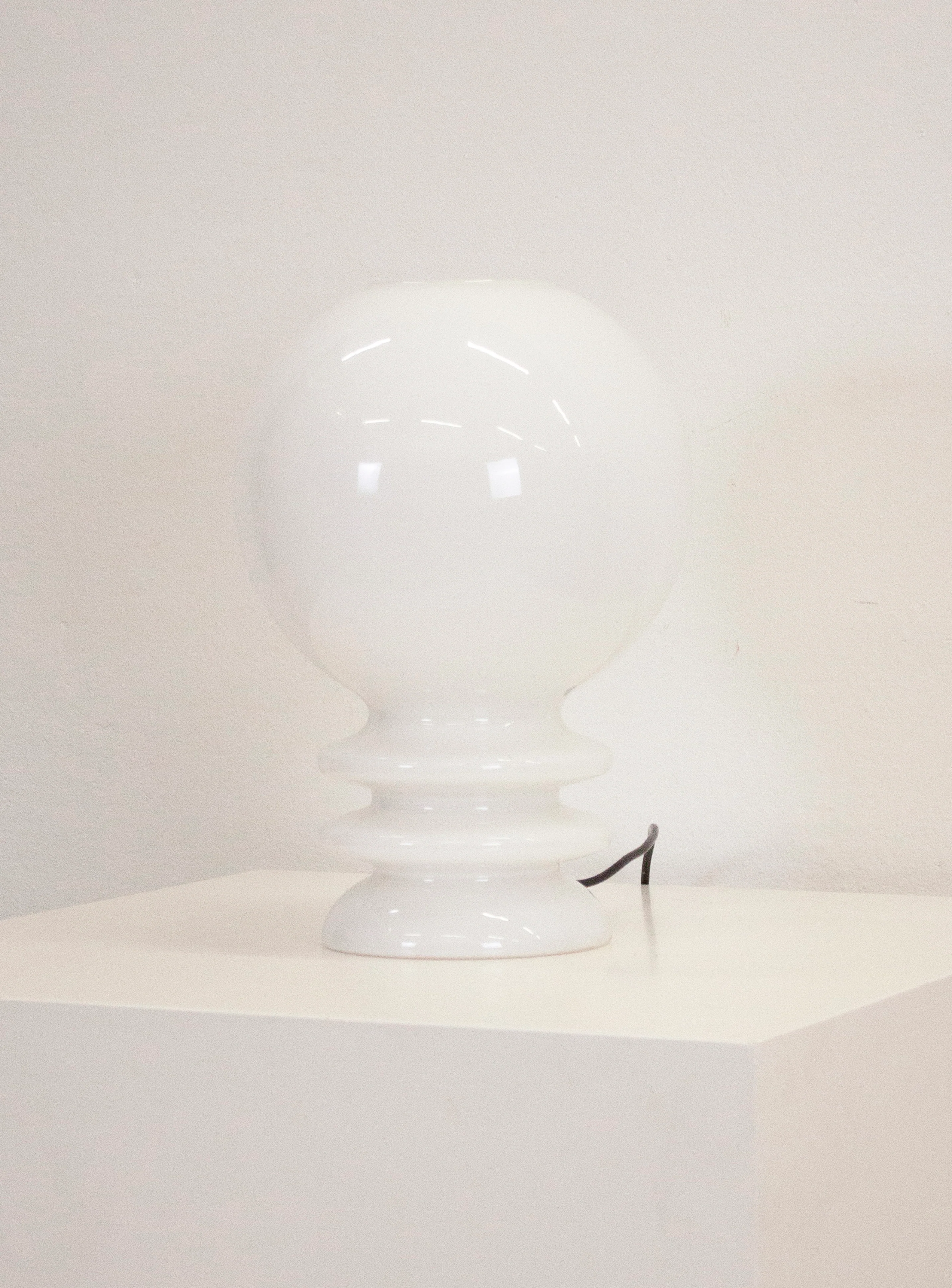 De Rupel Opal Glass Desk Lamp by Herwig & Frank Sterckx (White) - Image 7