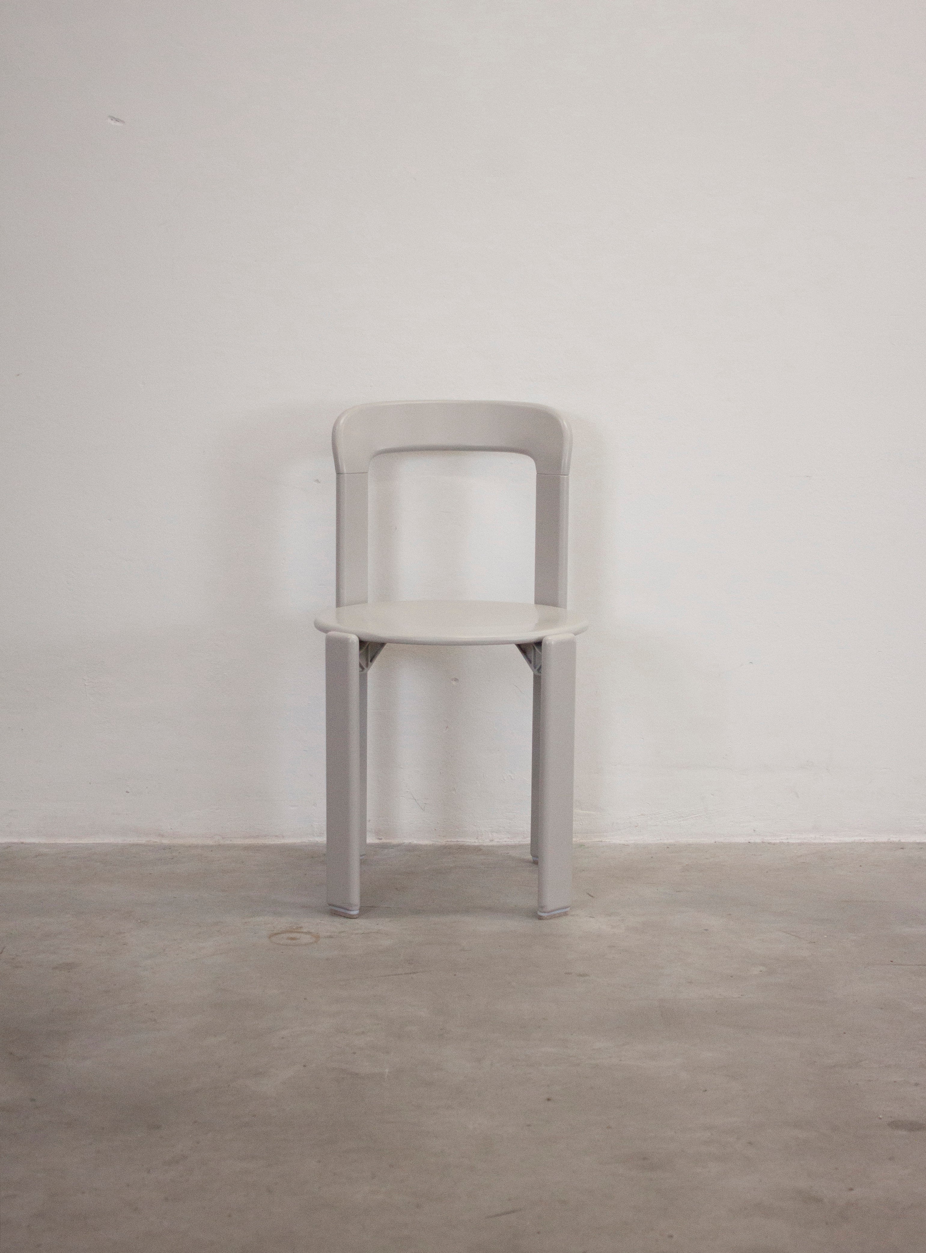 Dietiker Rey Dining Chairs by Bruno Rey (Grey) - Image 12