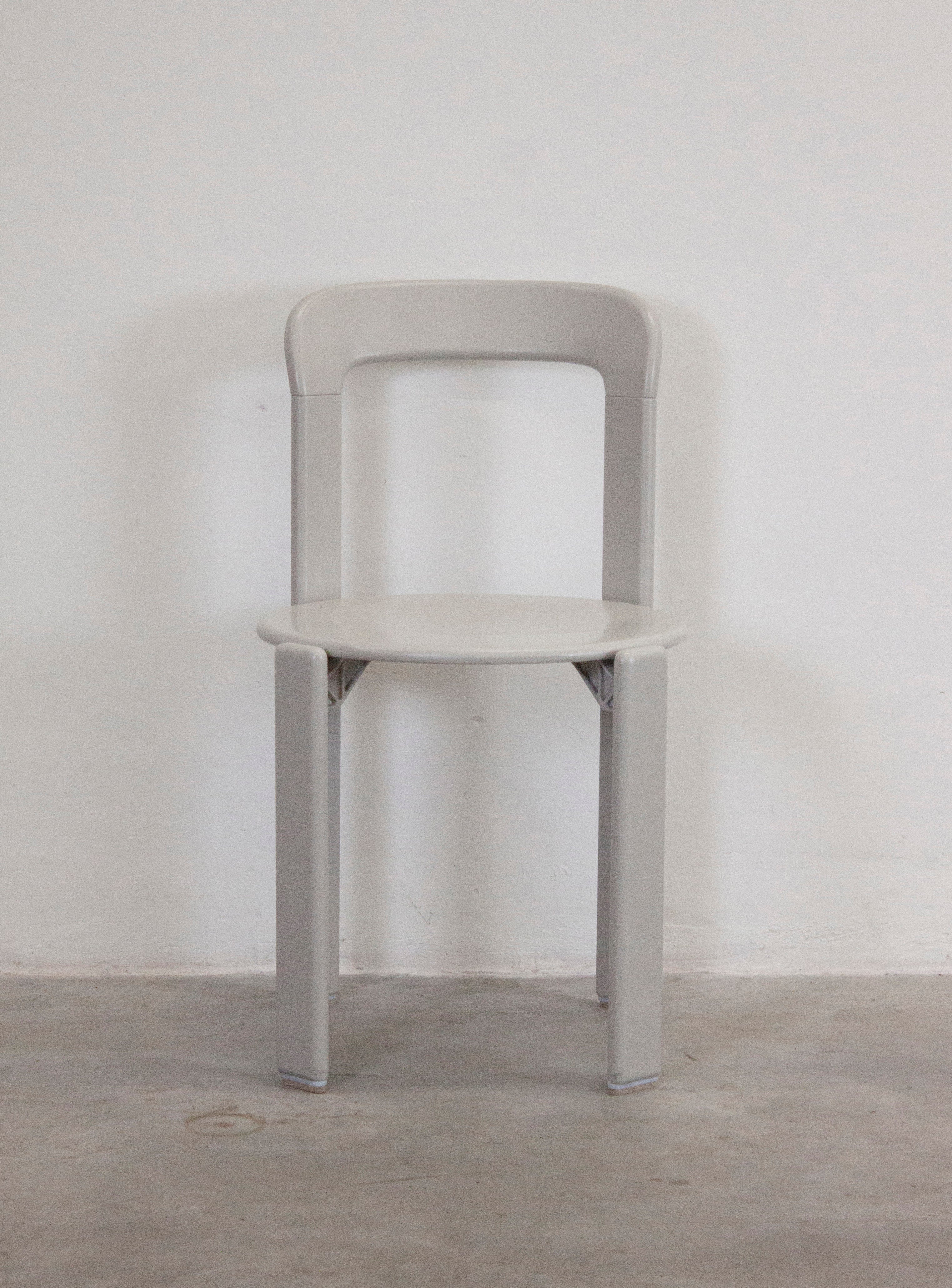 Dietiker Rey Dining Chairs by Bruno Rey (Grey) - Image 13