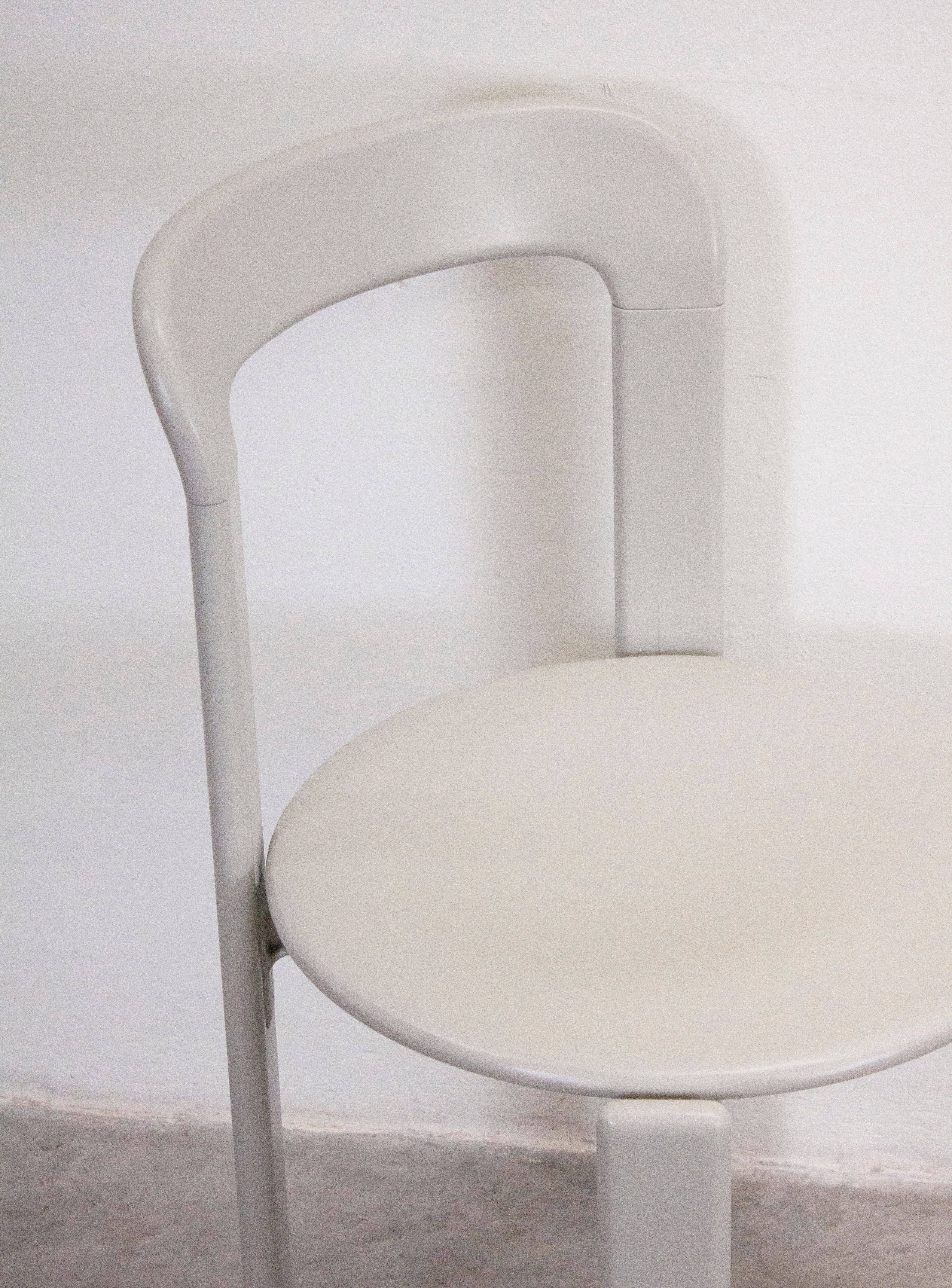 Dietiker Rey Dining Chairs by Bruno Rey (Grey) - Image 20