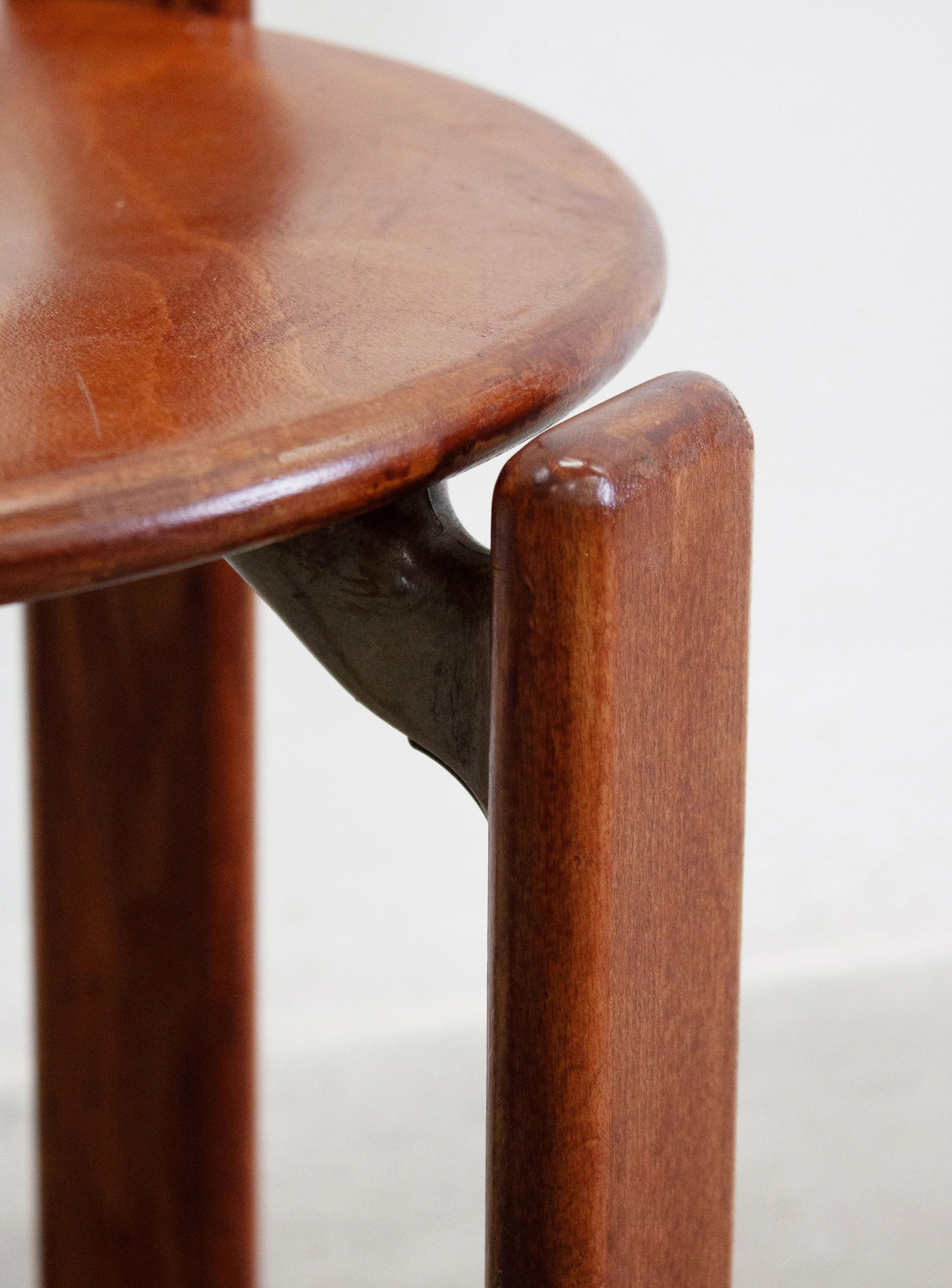 Dietiker Rey Dining Chairs by Bruno Rey (Brown) - Image 25