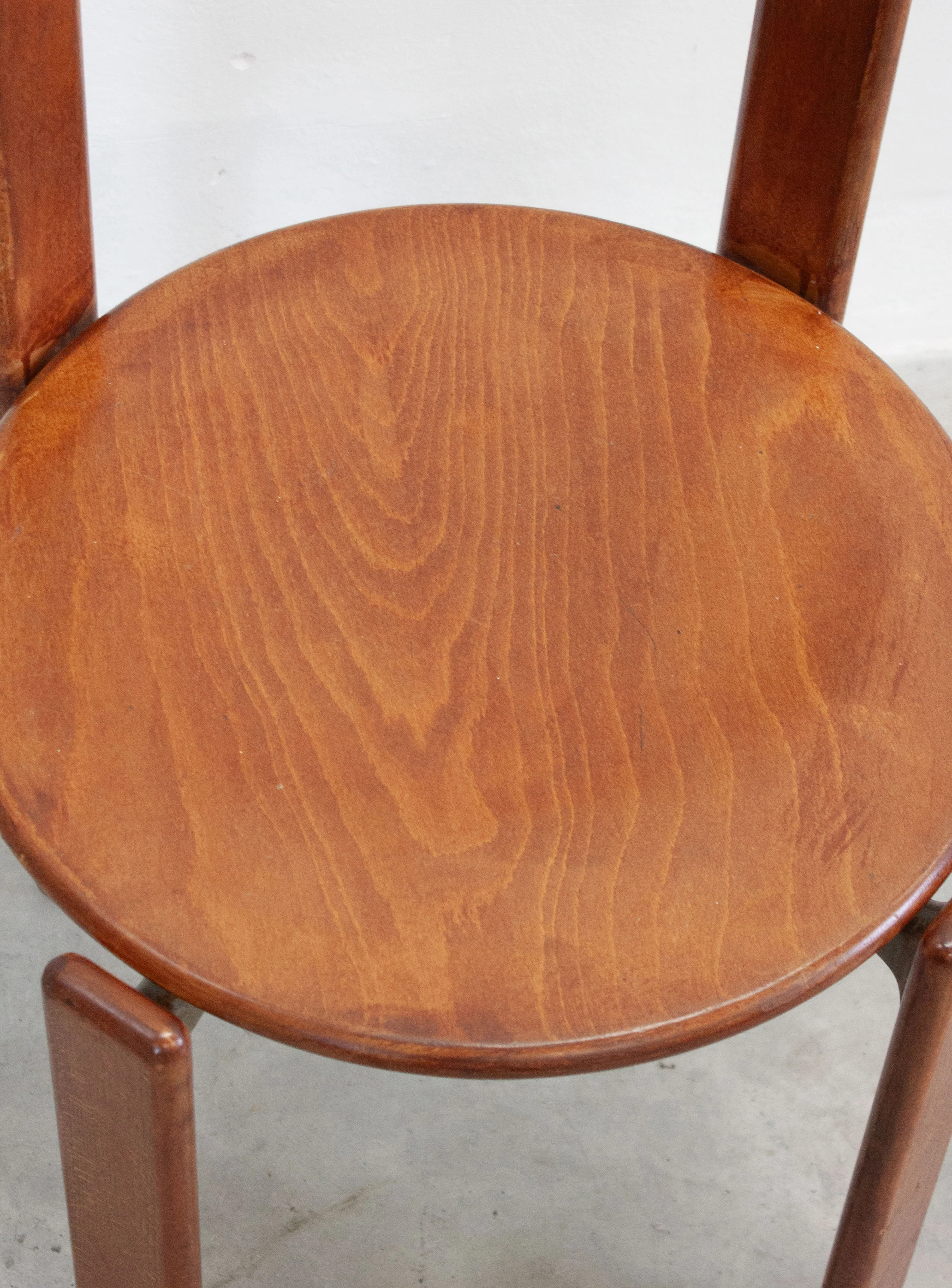 Dietiker Rey Dining Chairs by Bruno Rey (Brown) - Image 28
