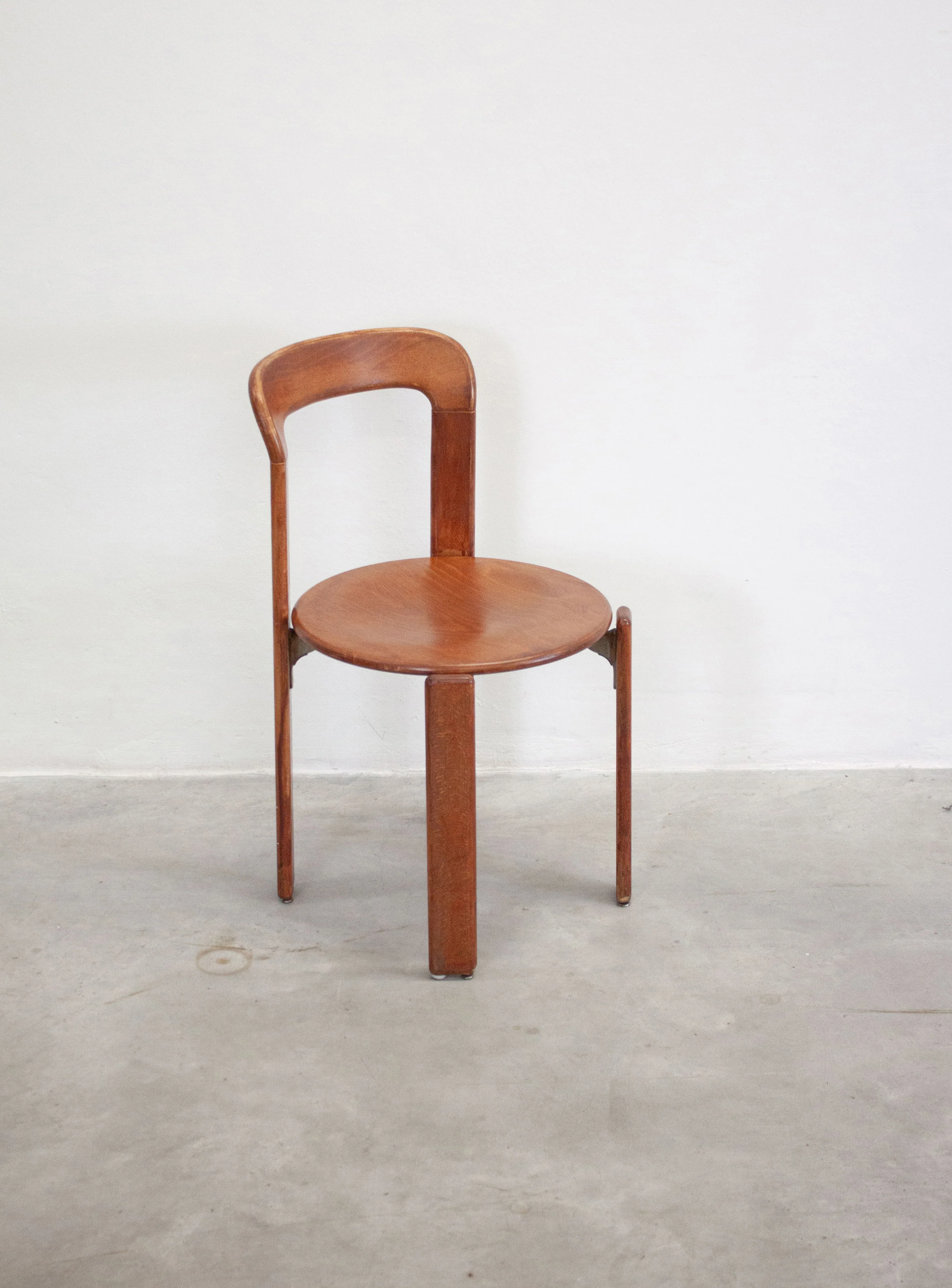 Dietiker Rey Dining Chairs by Bruno Rey (Brown) - Image 32