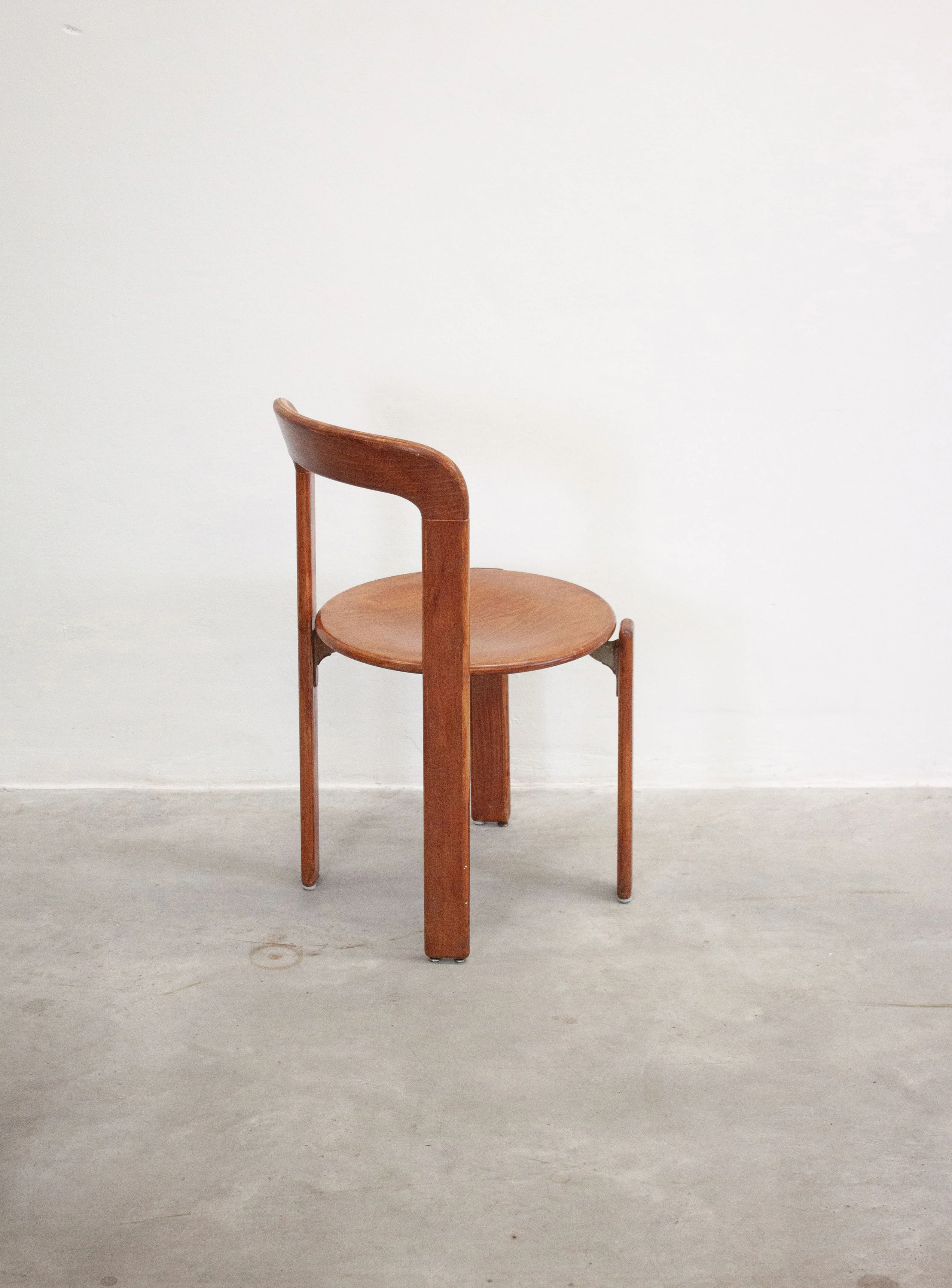 Dietiker Rey Dining Chairs by Bruno Rey (Brown) - Image 36