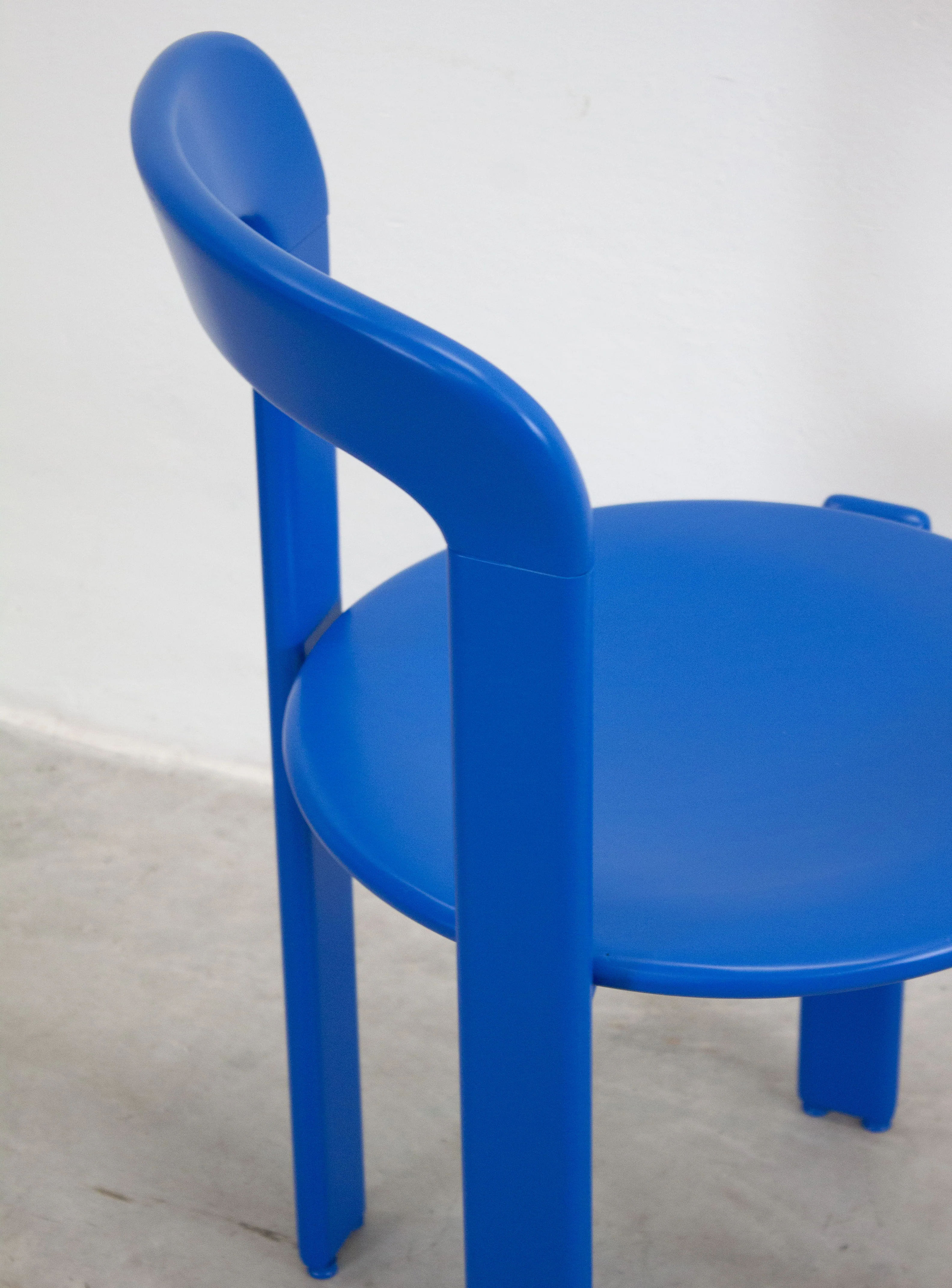 Dietiker Rey Dining Chairs by Bruno Rey (Cobalt Blue) - Image 18