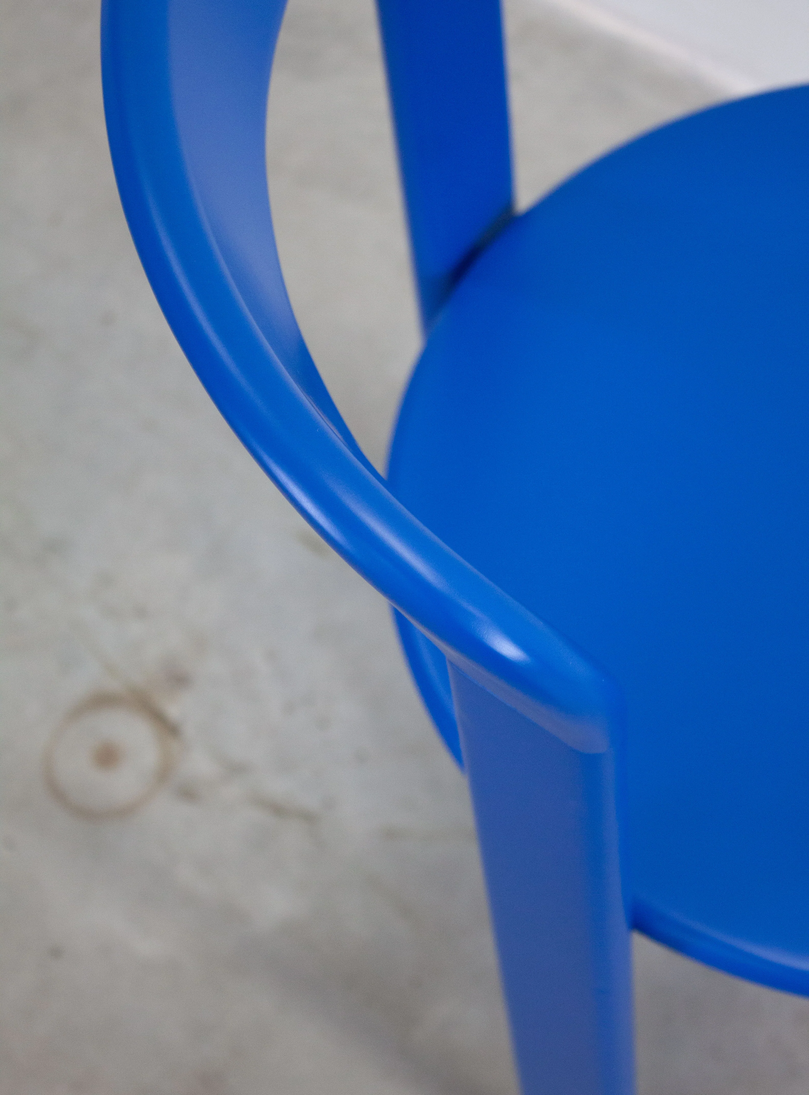 Dietiker Rey Dining Chairs by Bruno Rey (Cobalt Blue) - Image 21