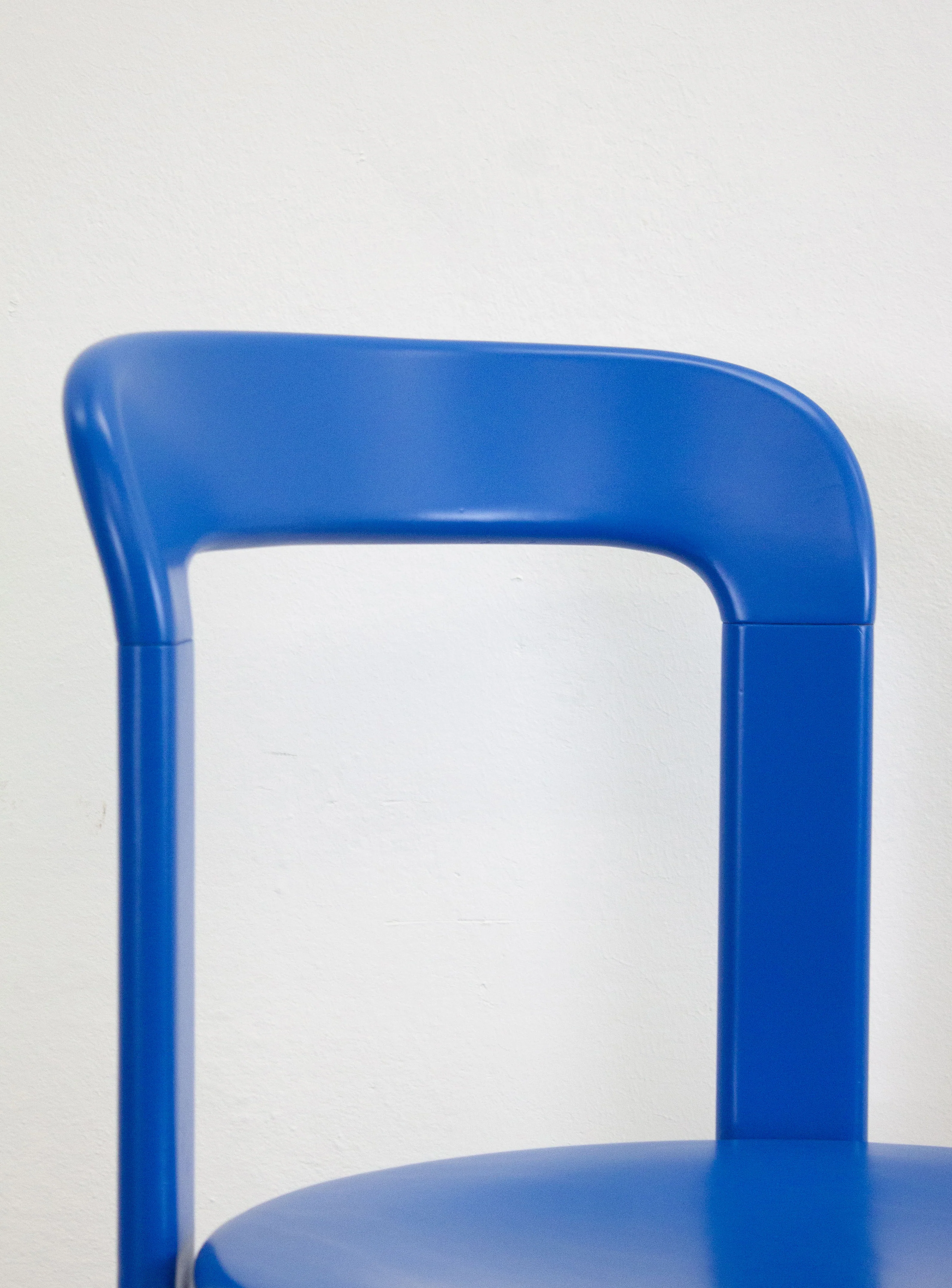 Dietiker Rey Dining Chairs by Bruno Rey (Cobalt Blue) - Image 23