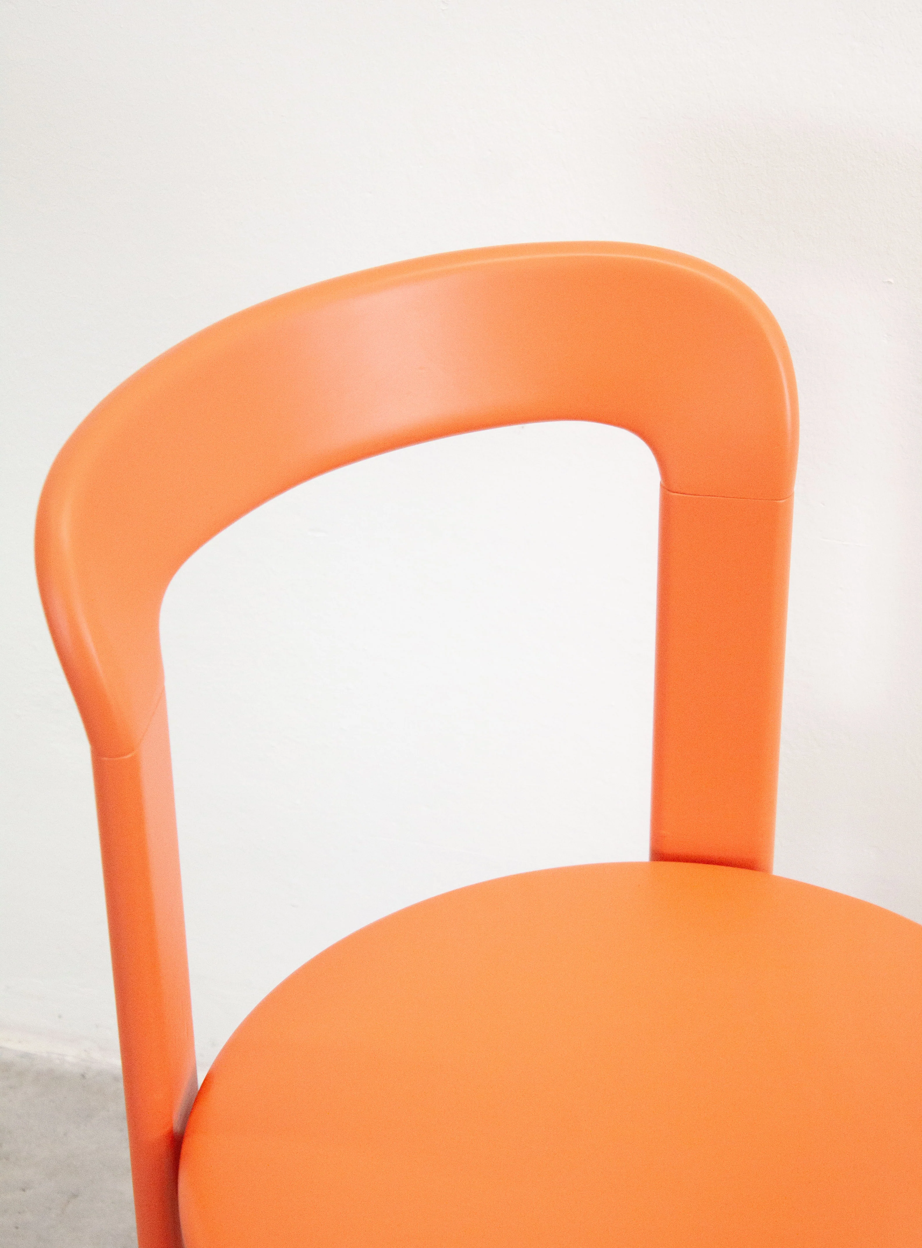 Dietiker Rey Dining Chairs by Bruno Rey (Coral) - Image 23