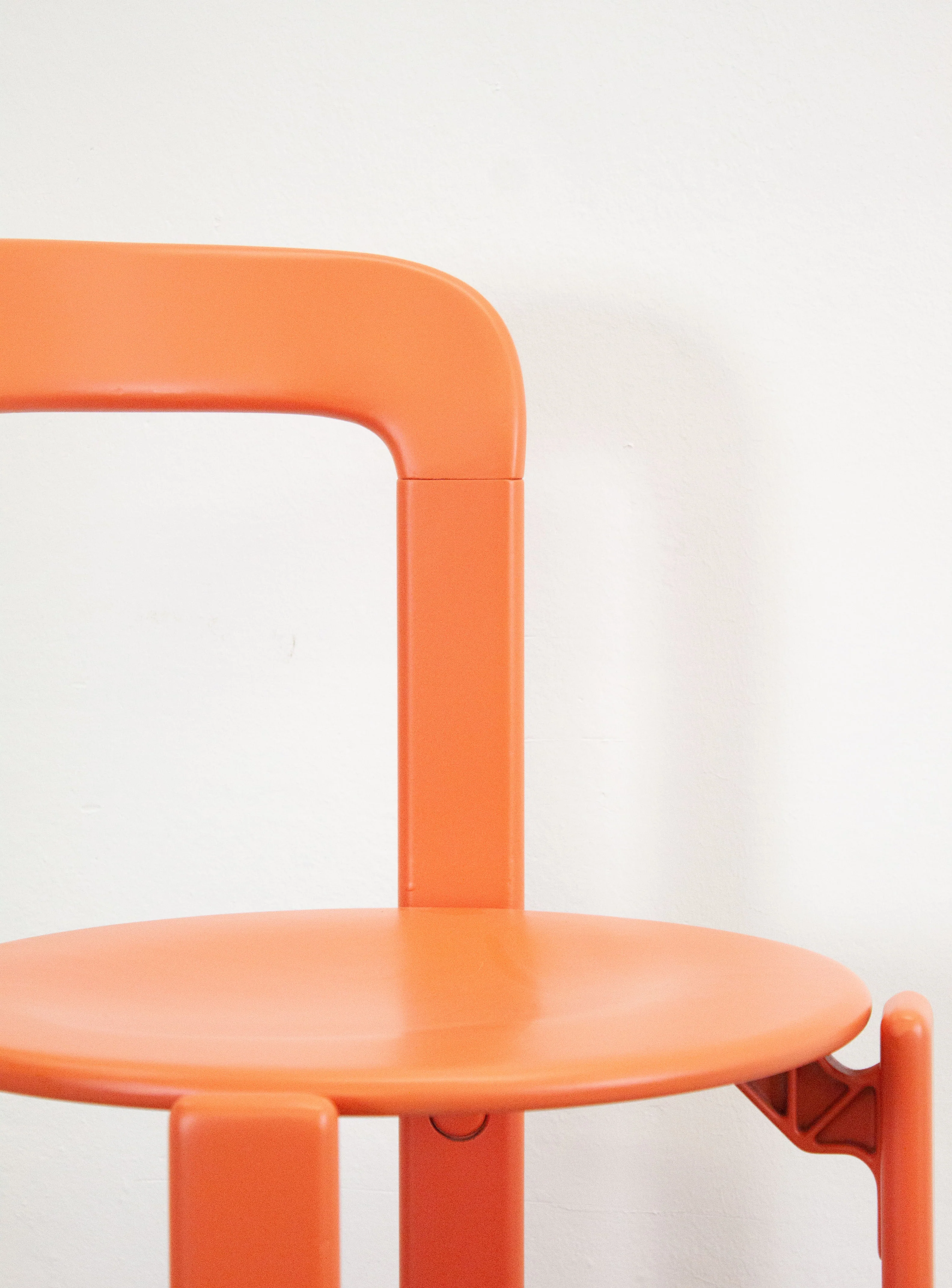 Dietiker Rey Dining Chairs by Bruno Rey (Coral) - Image 28