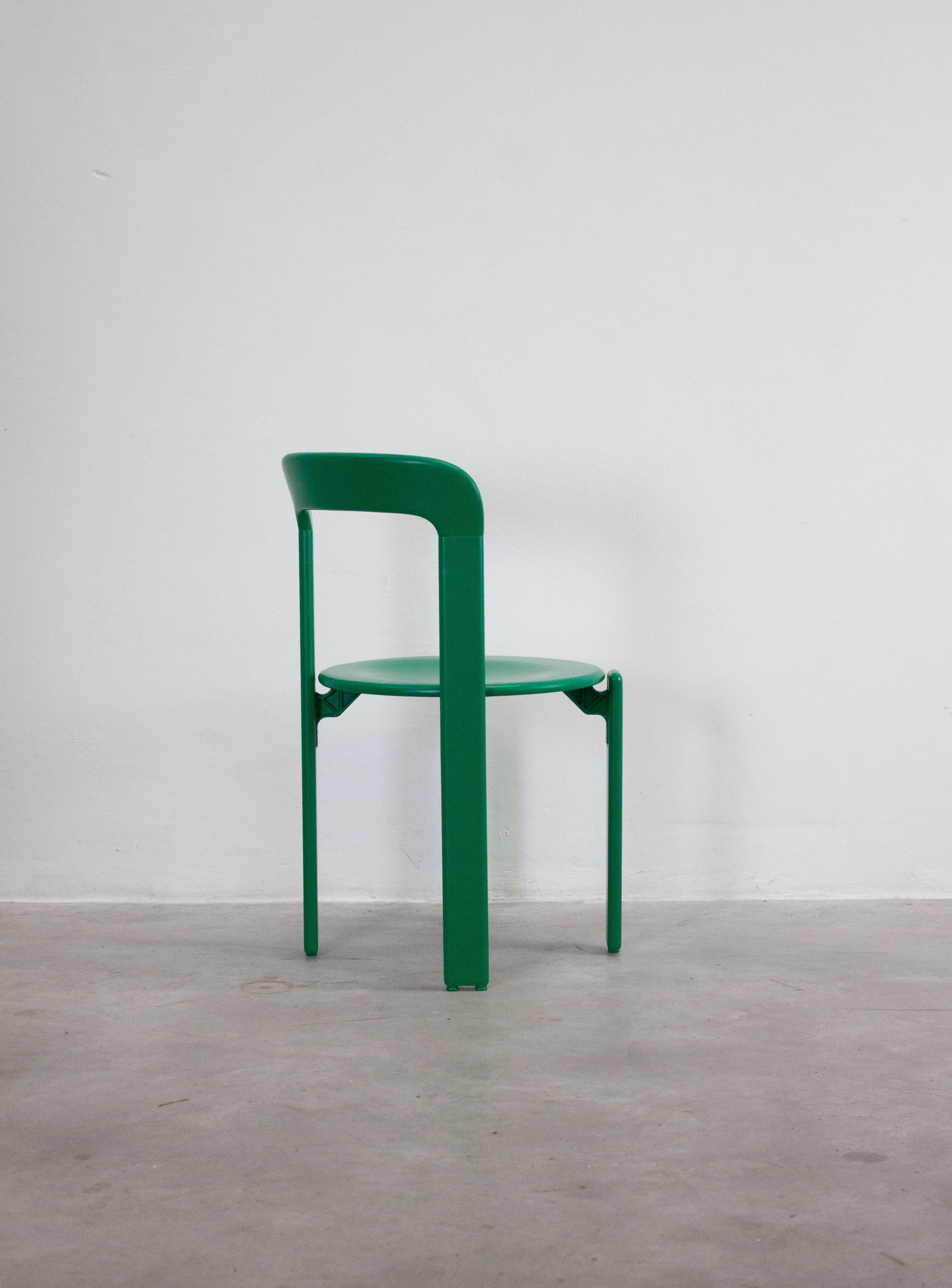 Dietiker Rey Dining Chairs by Bruno Rey (Green) - Image 10