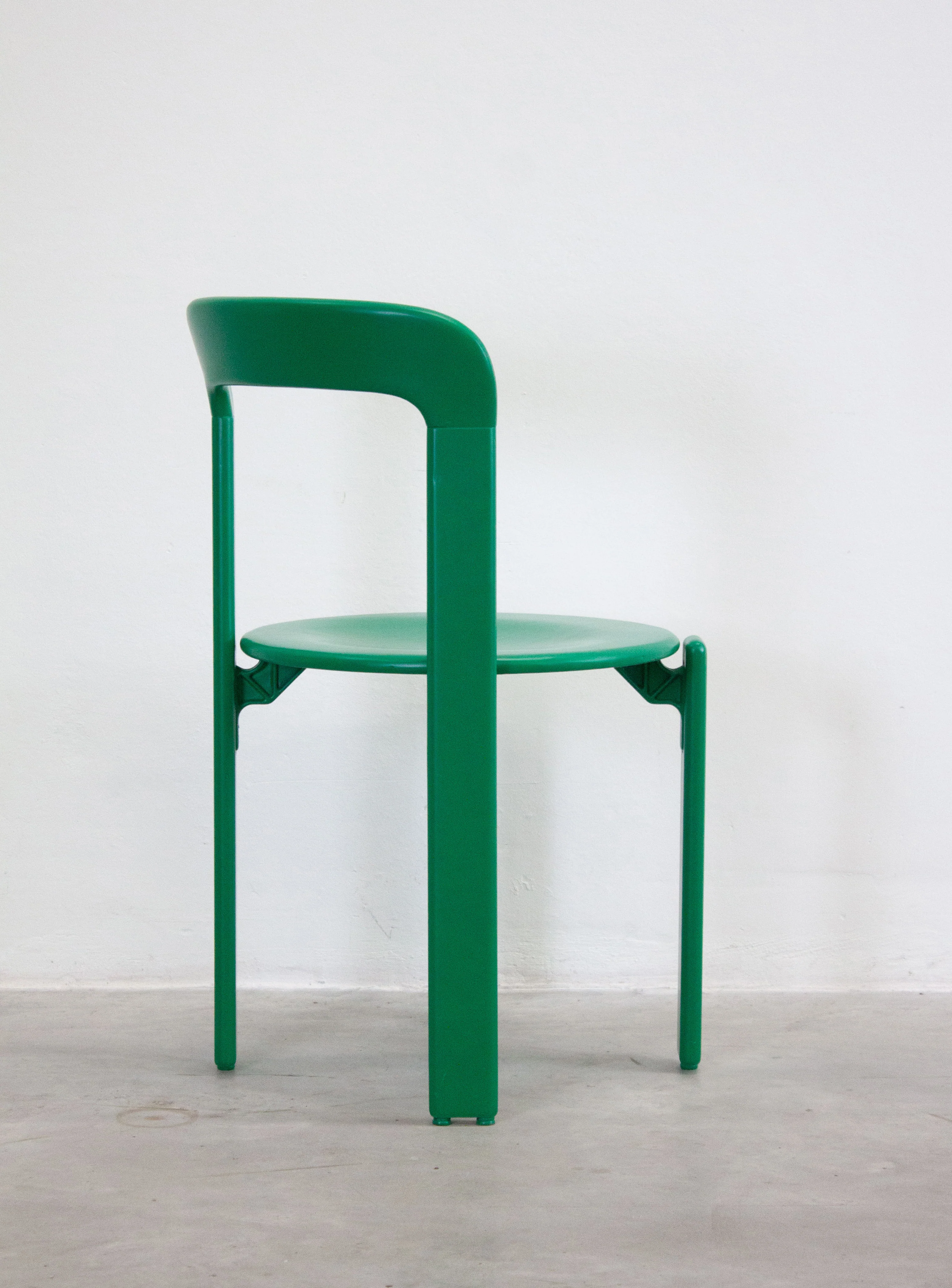 Dietiker Rey Dining Chairs by Bruno Rey (Green) - Image 16