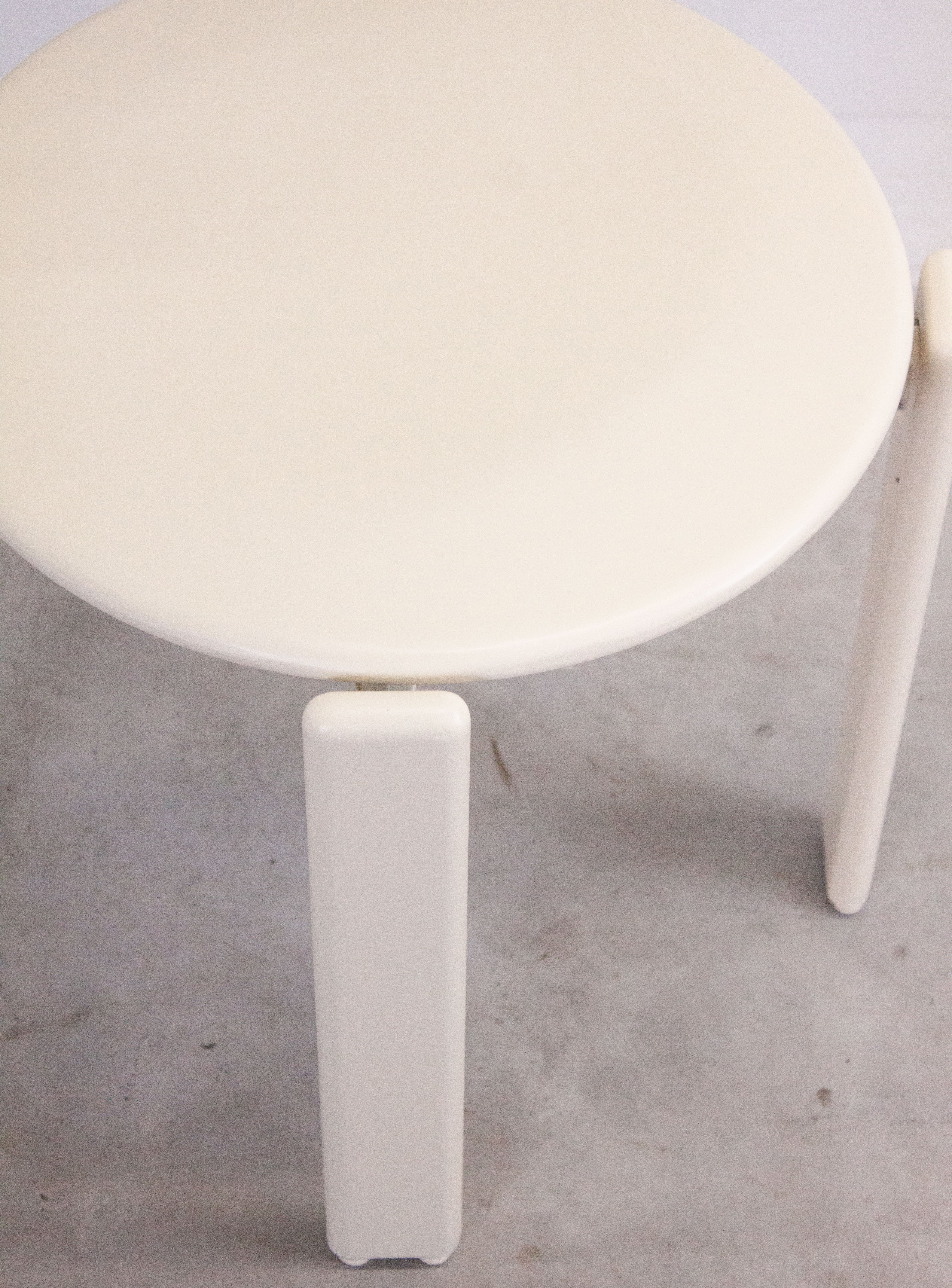 Dietiker Rey Dining Chairs by Bruno Rey (Ivory White) - Image 19