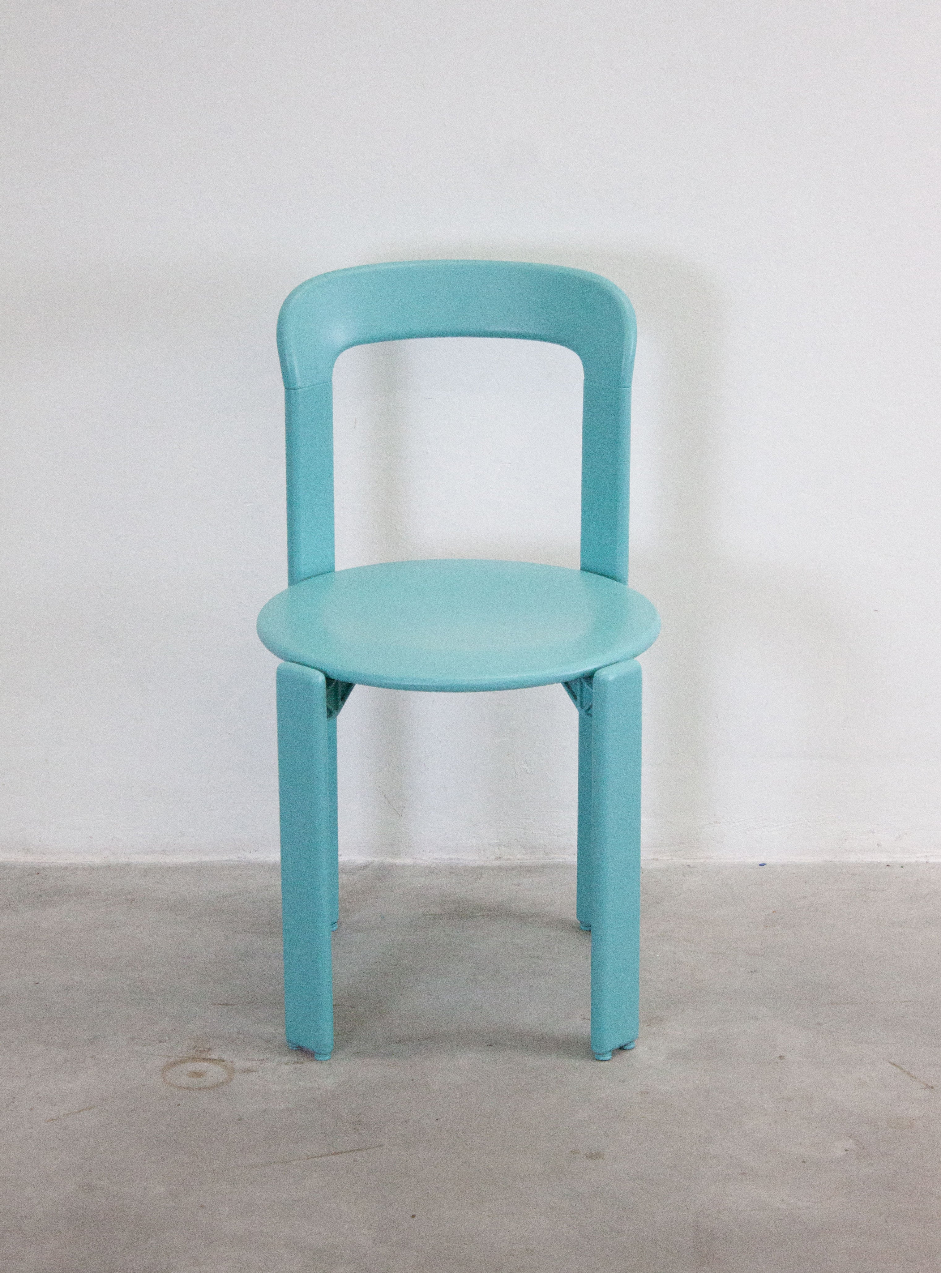 Dietiker Rey Dining Chairs by Bruno Rey (Light Teal Green) - Image 14