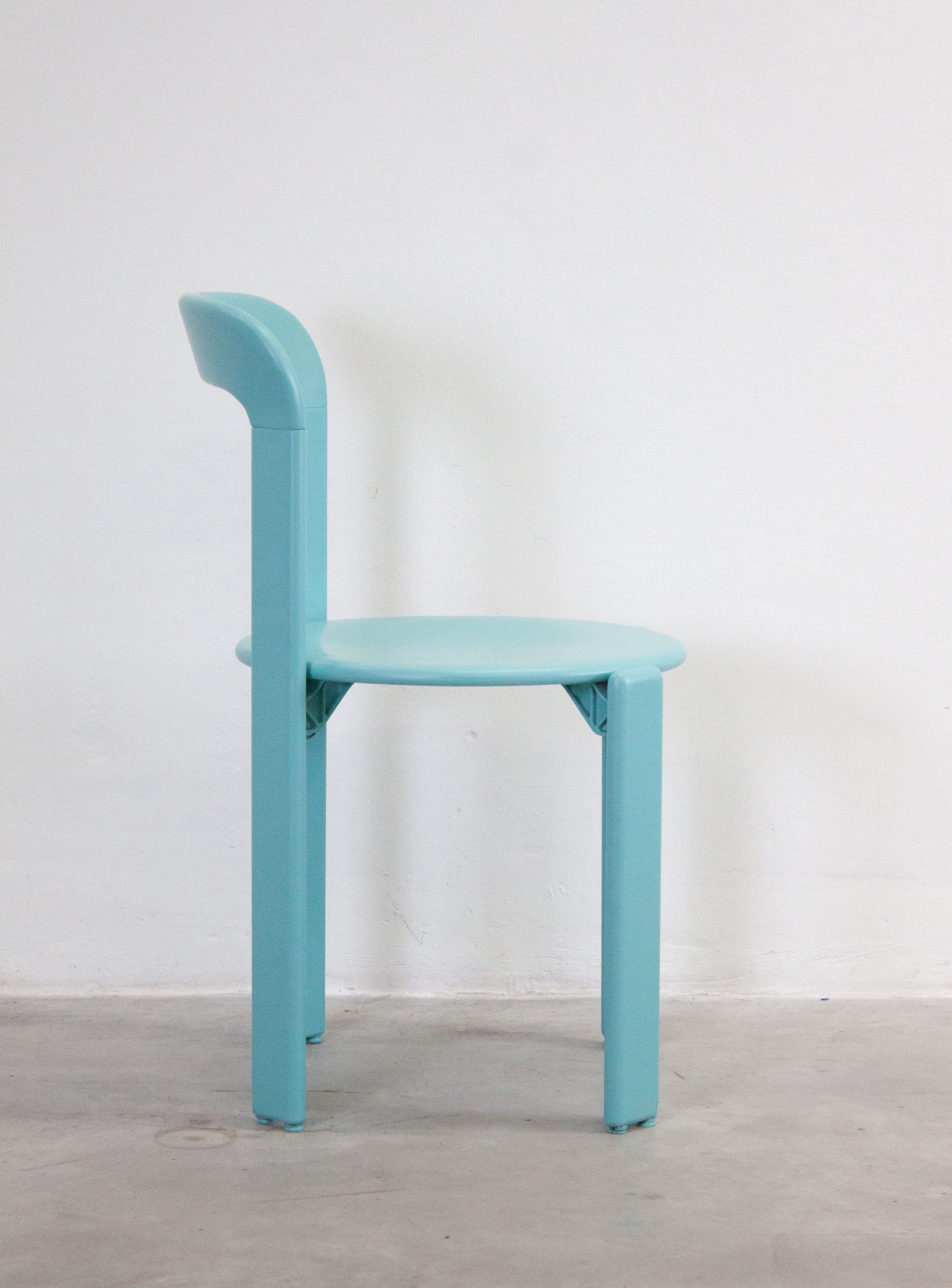 Dietiker Rey Dining Chairs by Bruno Rey (Light Teal Green) - Image 15