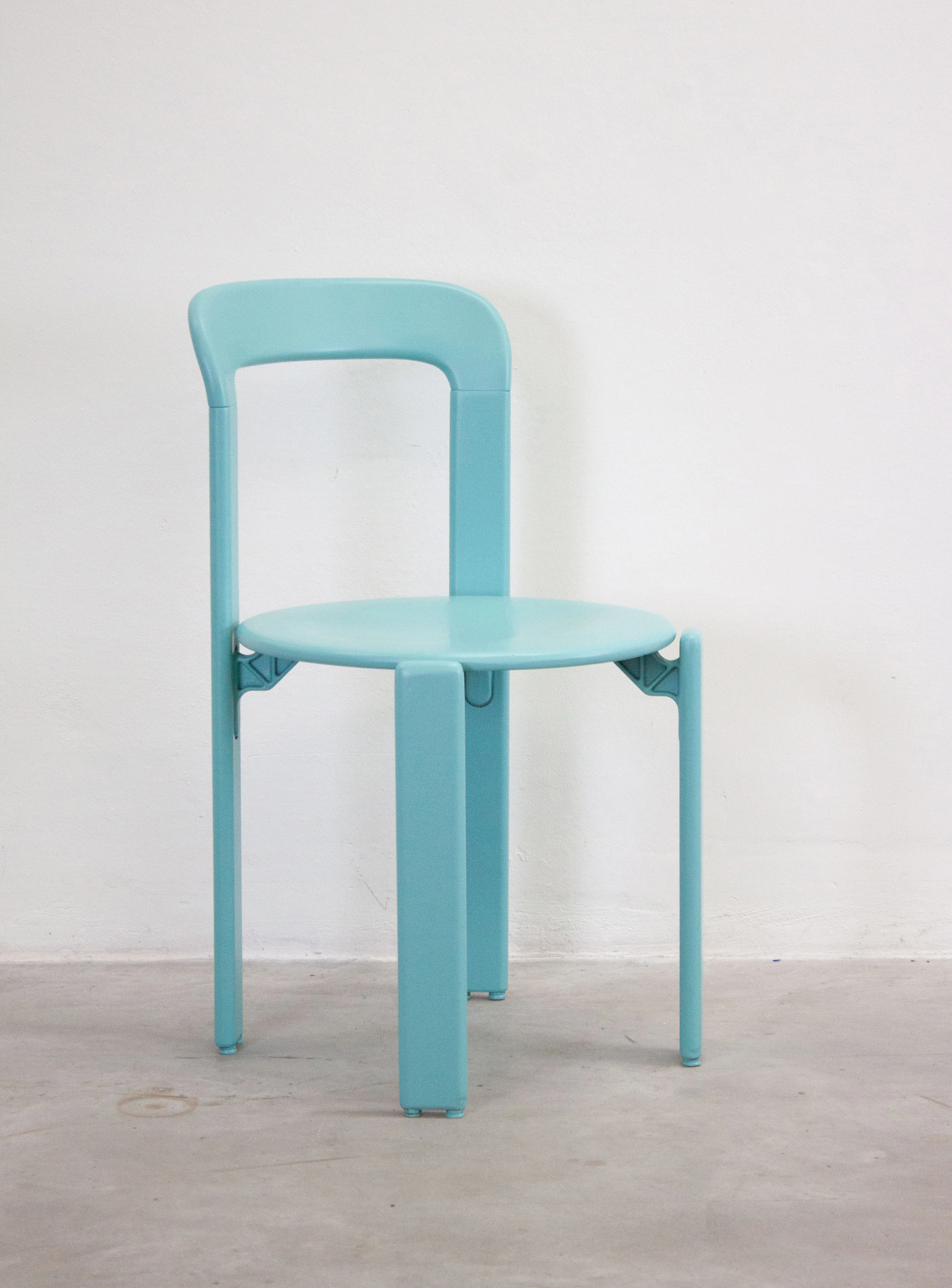Dietiker Rey Dining Chairs by Bruno Rey (Light Teal Green) - Image 16
