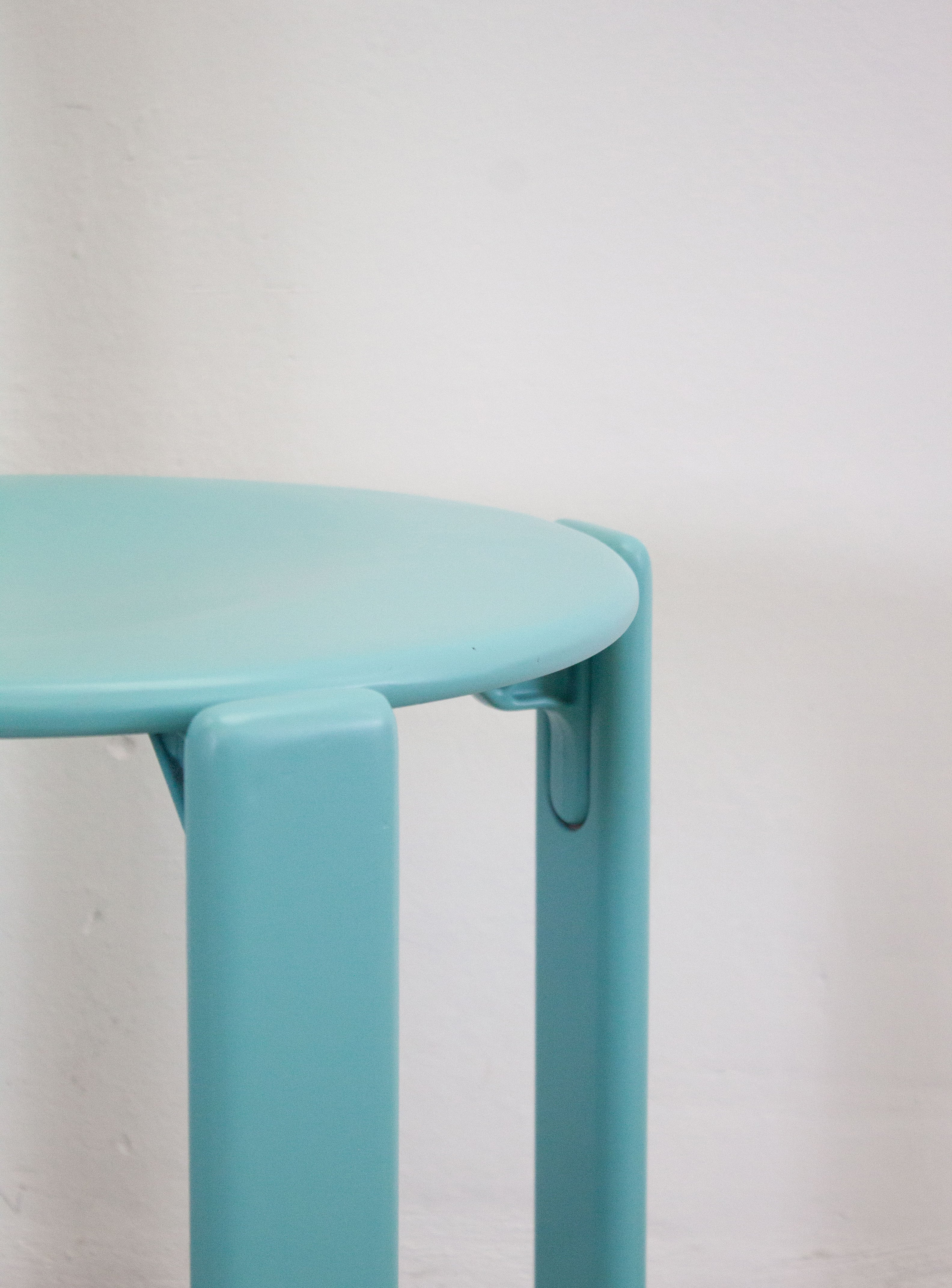 Dietiker Rey Dining Chairs by Bruno Rey (Light Teal Green) - Image 19