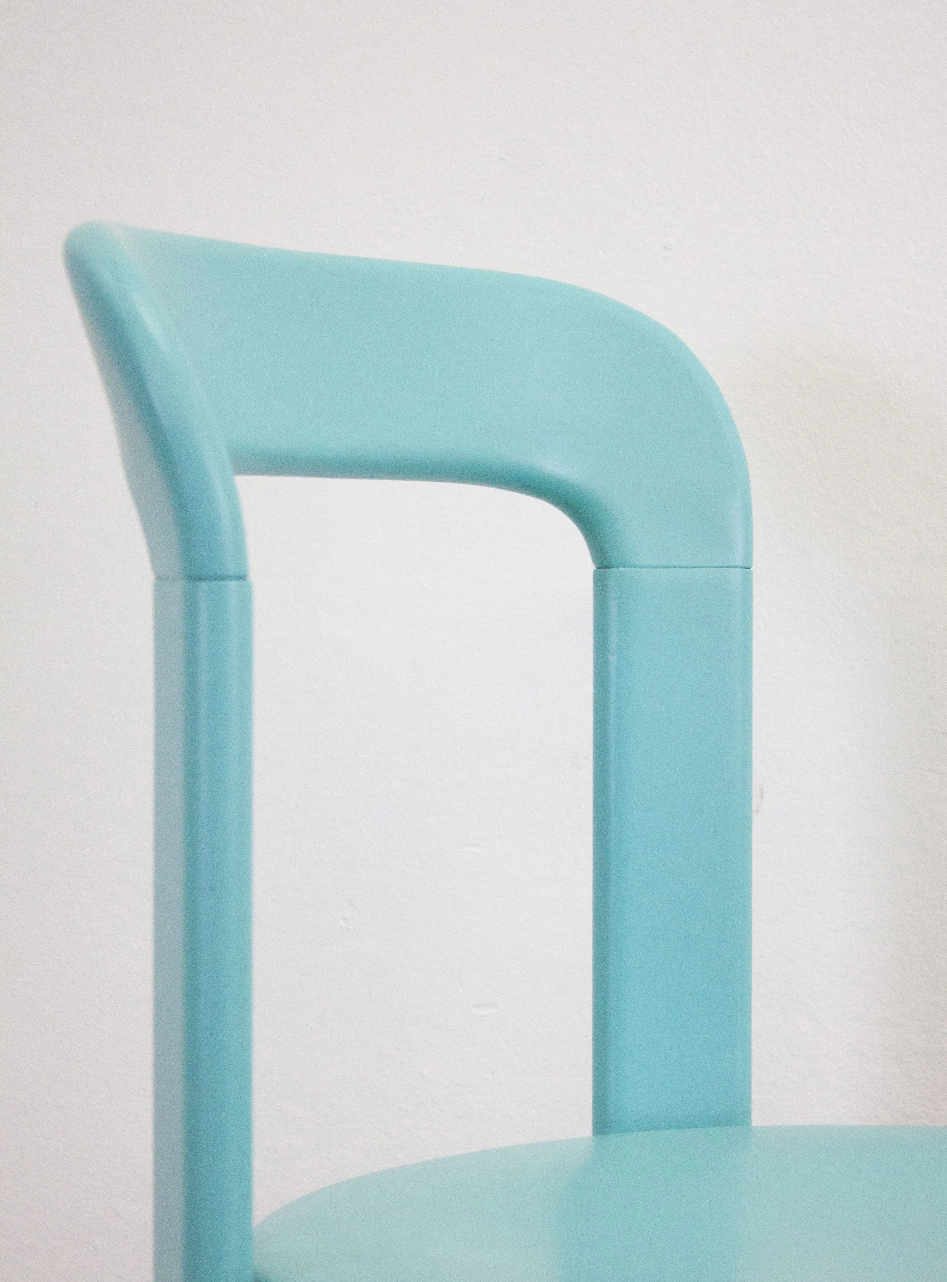 Dietiker Rey Dining Chairs by Bruno Rey (Light Teal Green) - Image 20