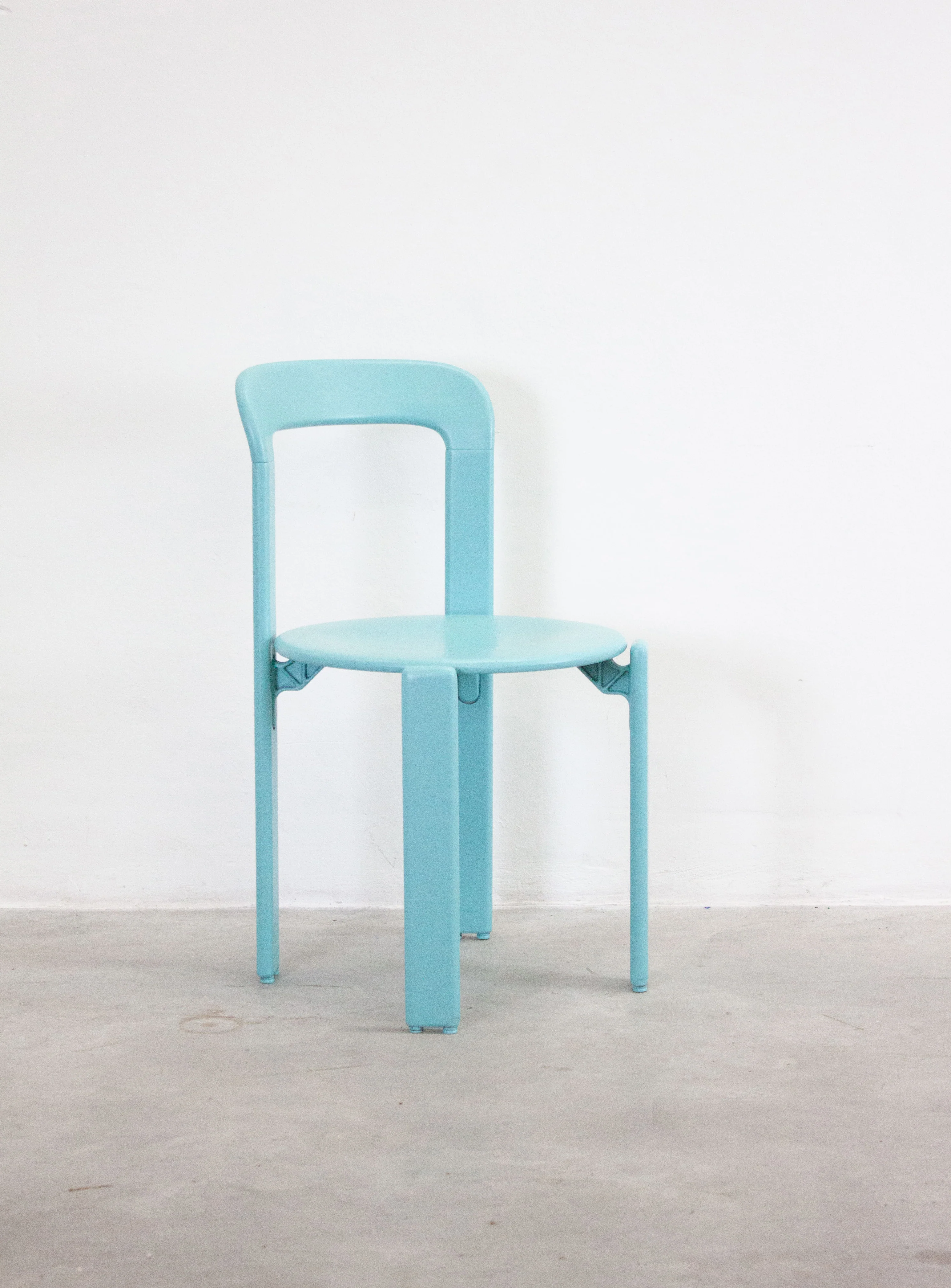 Dietiker Rey Dining Chairs by Bruno Rey (Light Teal Green) - Image 25