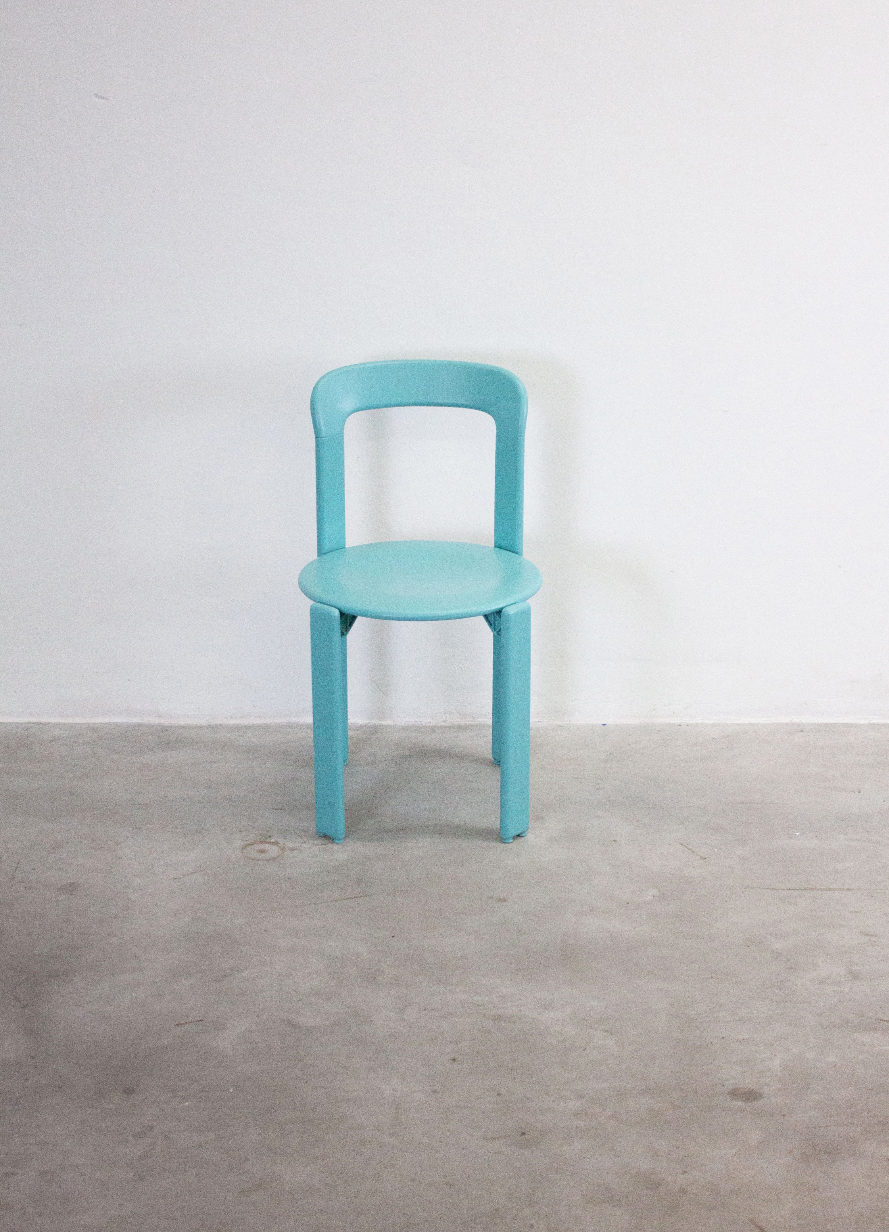 Dietiker Rey Dining Chairs by Bruno Rey (Light Teal Green) - Image 7