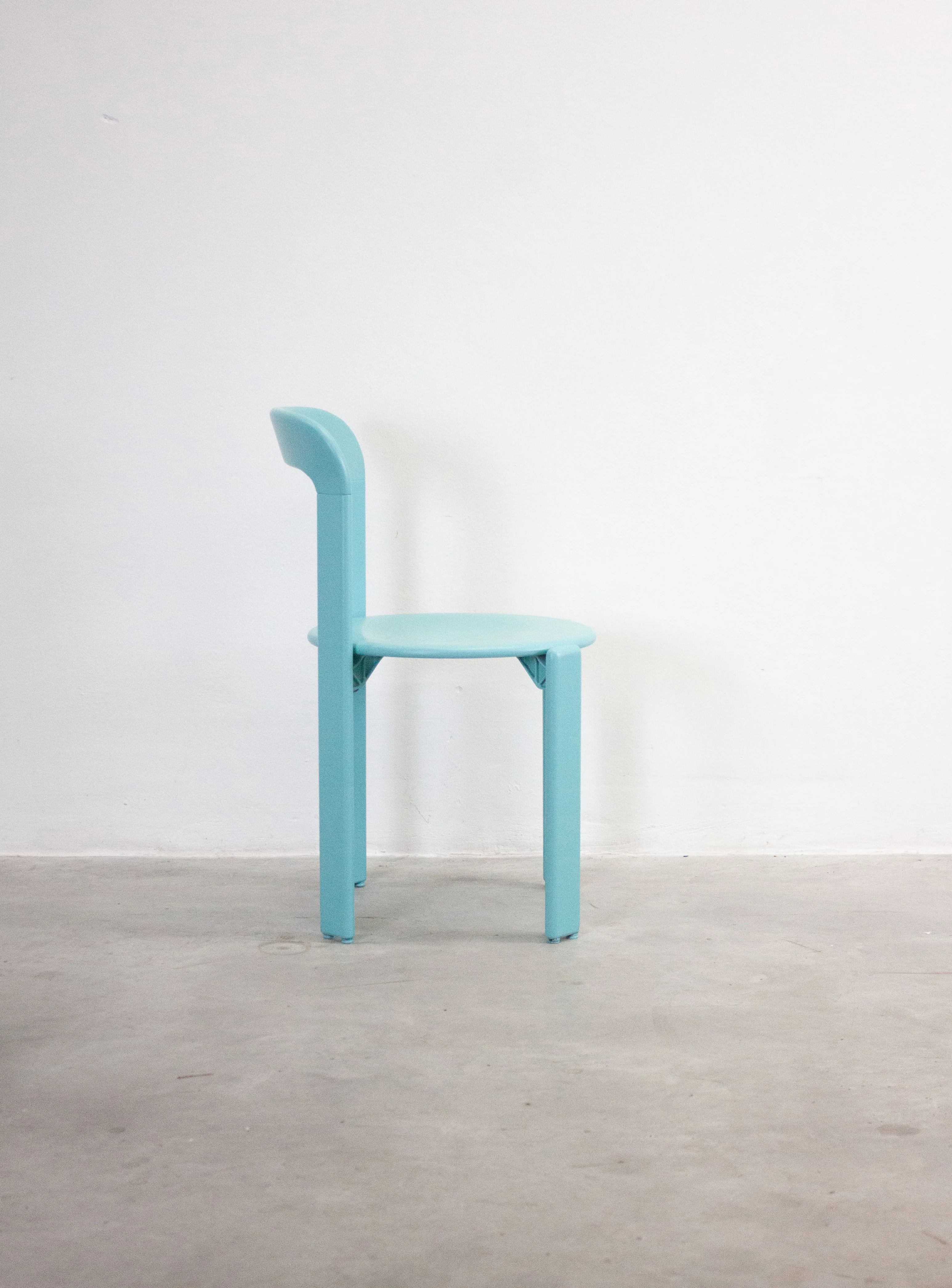 Dietiker Rey Dining Chairs by Bruno Rey (Light Teal Green) - Image 8