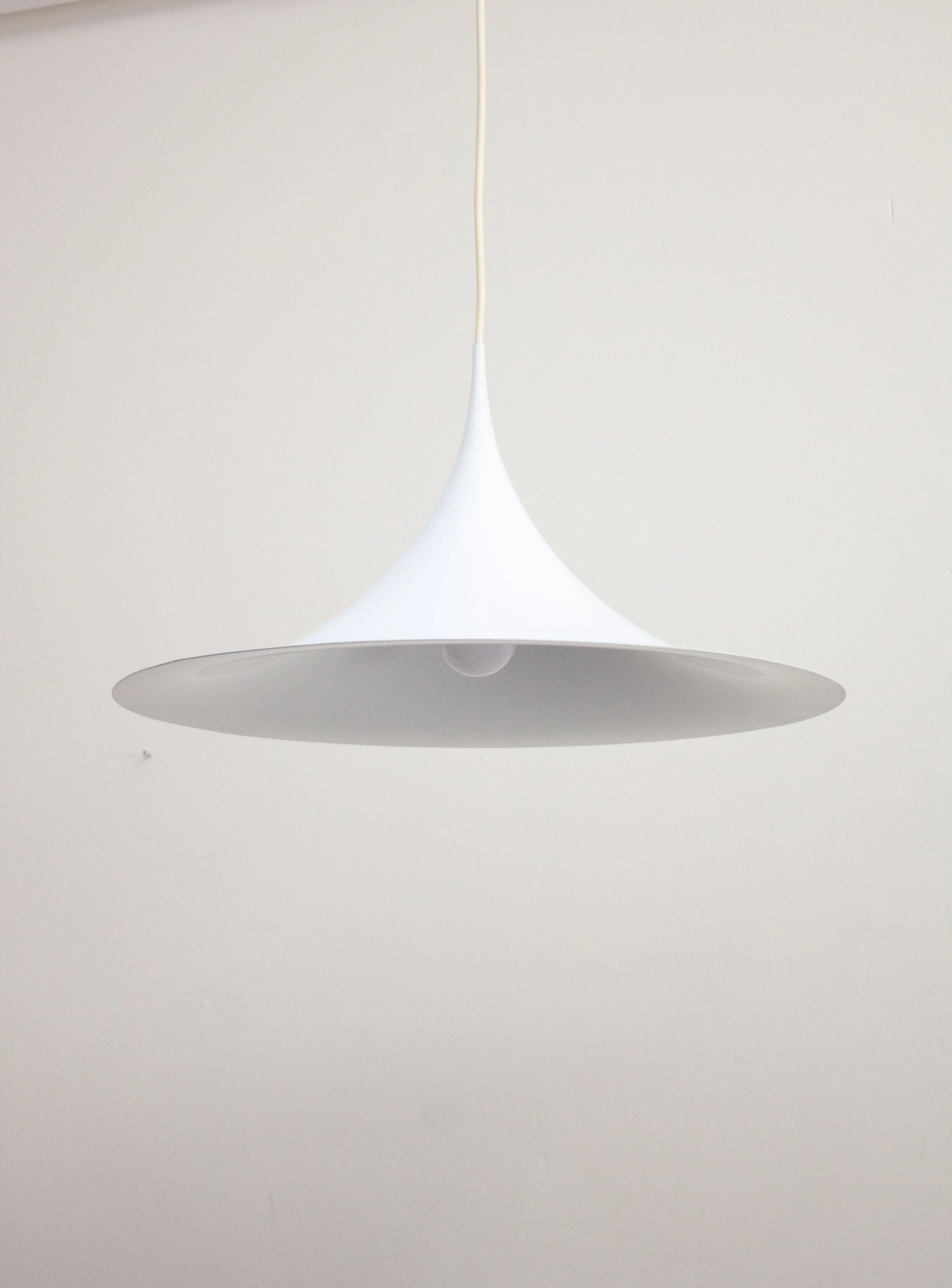 Fog & Mørup Semi Pendant Lamp by Torsten Thorup & Claus Bonderup (White) - Image 3