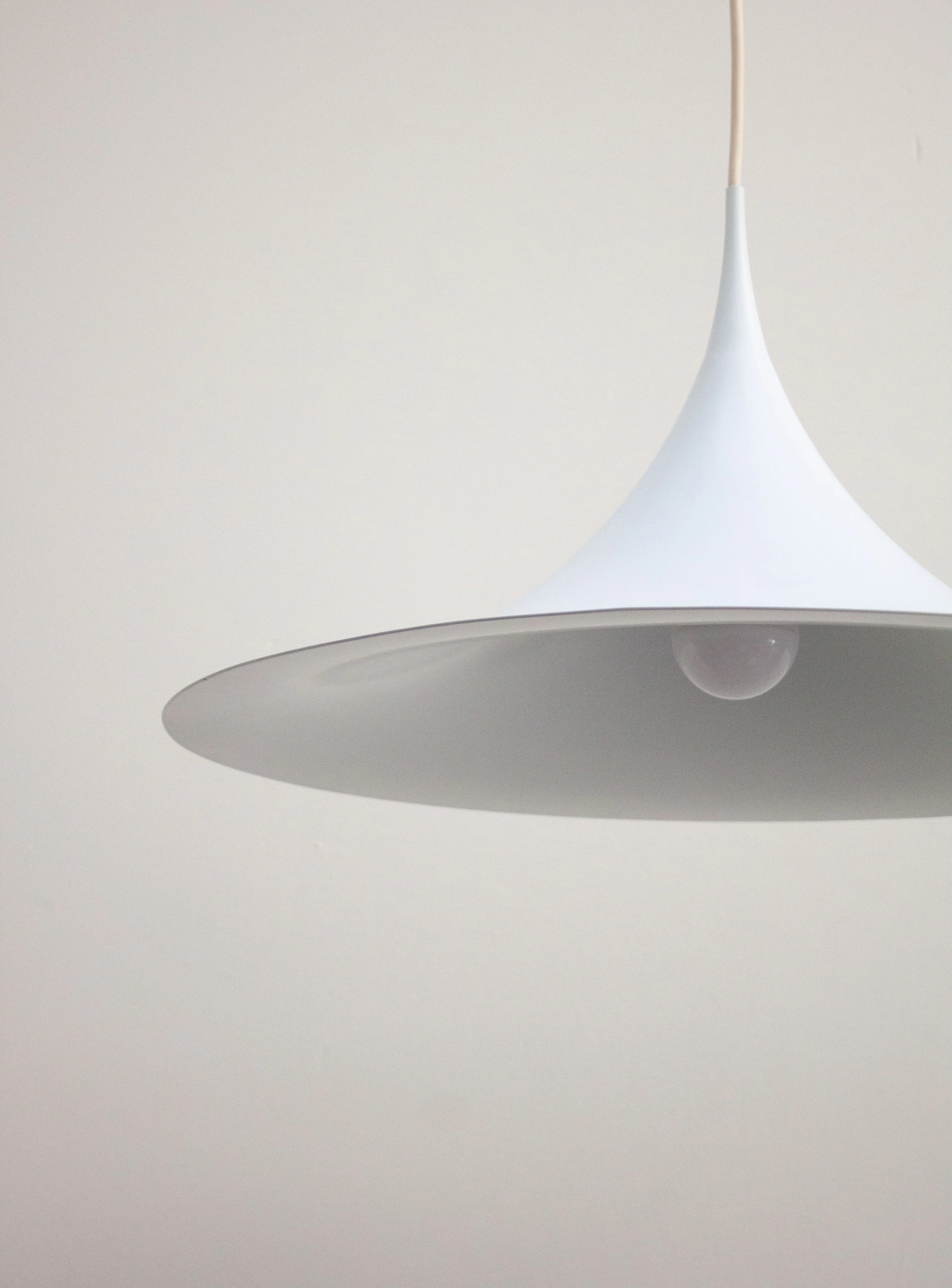 Fog & Mørup Semi Pendant Lamp by Torsten Thorup & Claus Bonderup (White) - Image 5