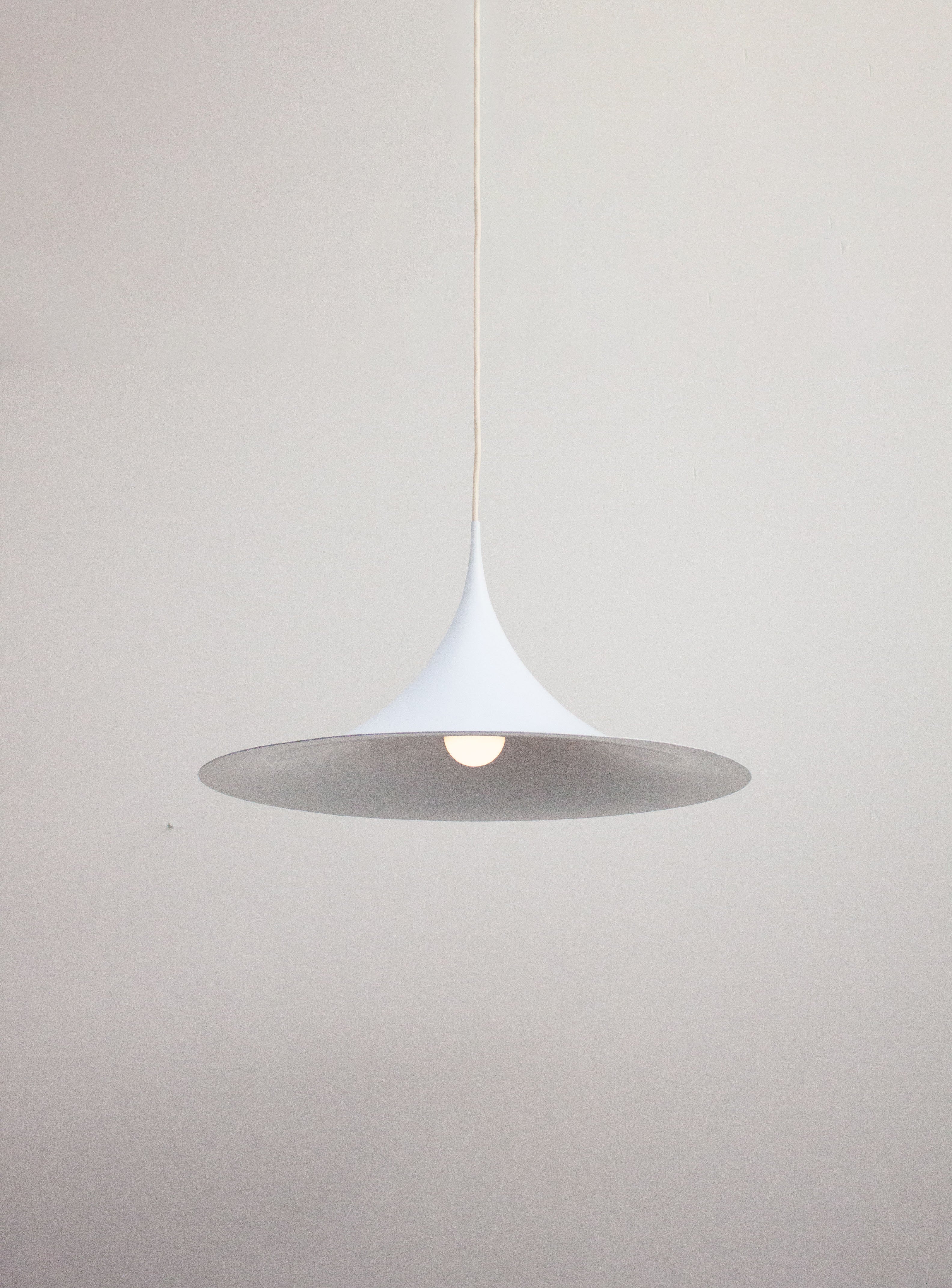Fog & Mørup Semi Pendant Lamp by Torsten Thorup & Claus Bonderup (White) - Image 7