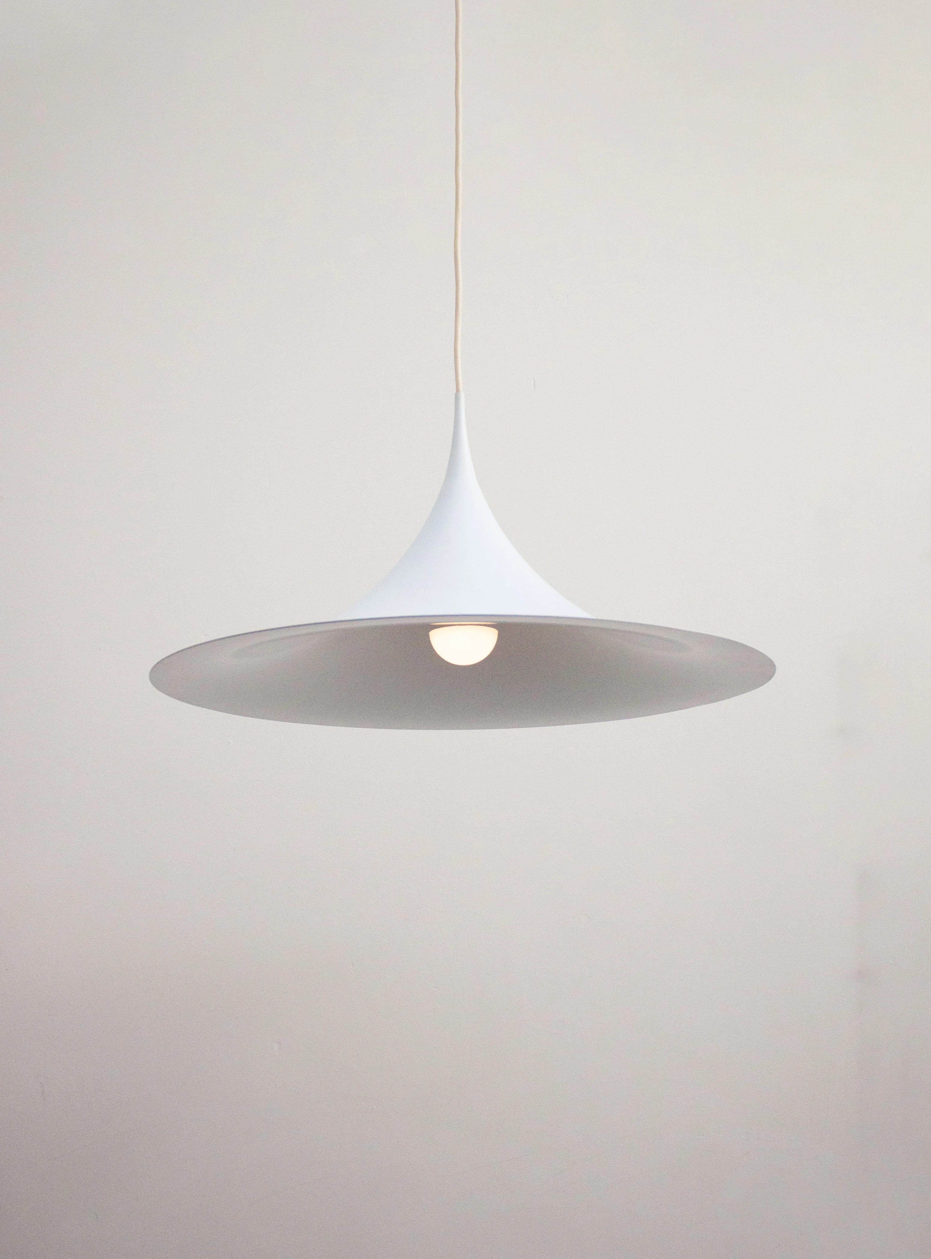 Fog & Mørup Semi Pendant Lamp by Torsten Thorup & Claus Bonderup (White) - Image 8