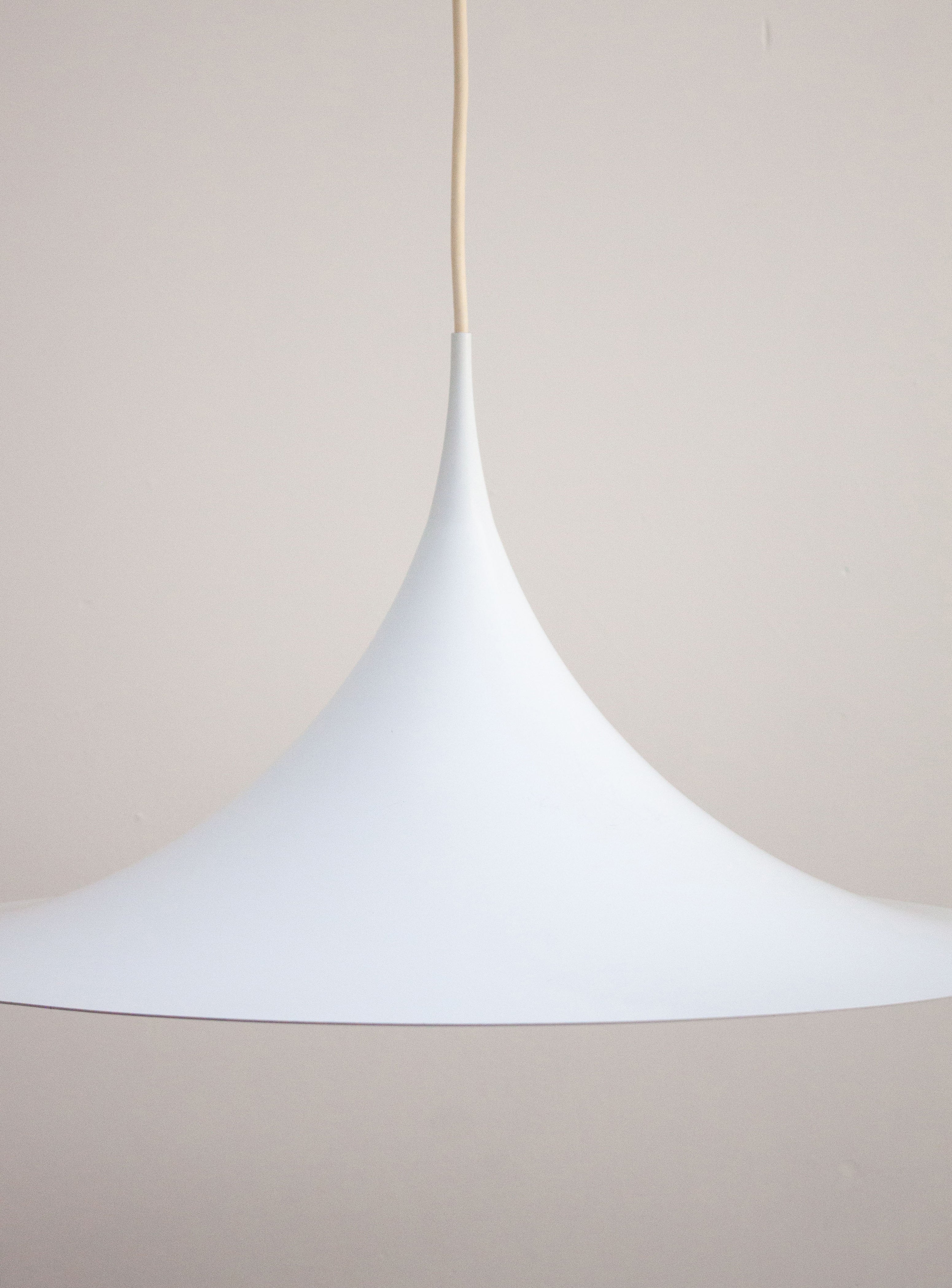 Fog & Mørup Semi Pendant Lamp by Torsten Thorup & Claus Bonderup (White) - Image 9